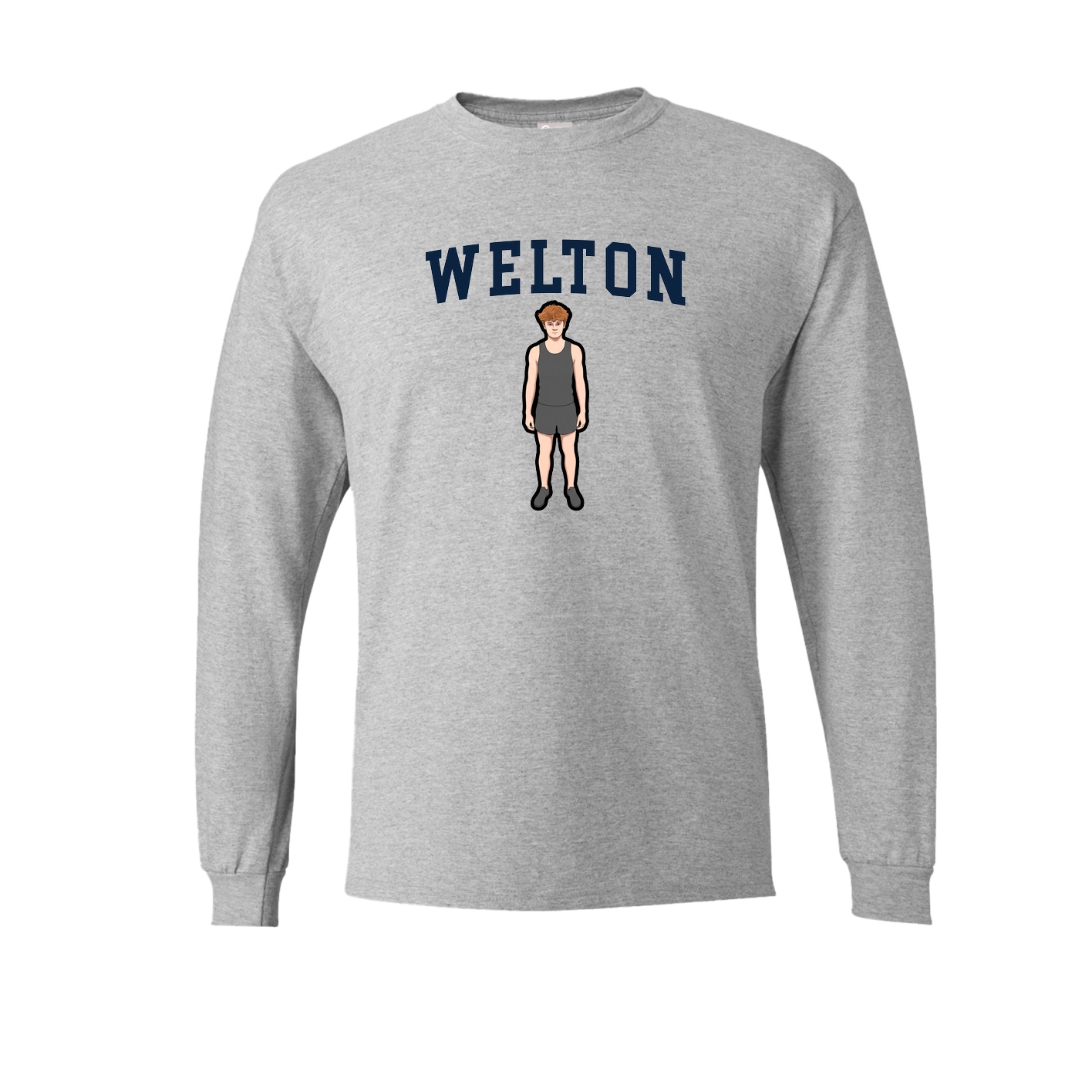 Long Sleeve Tee — Shirsey in Grey