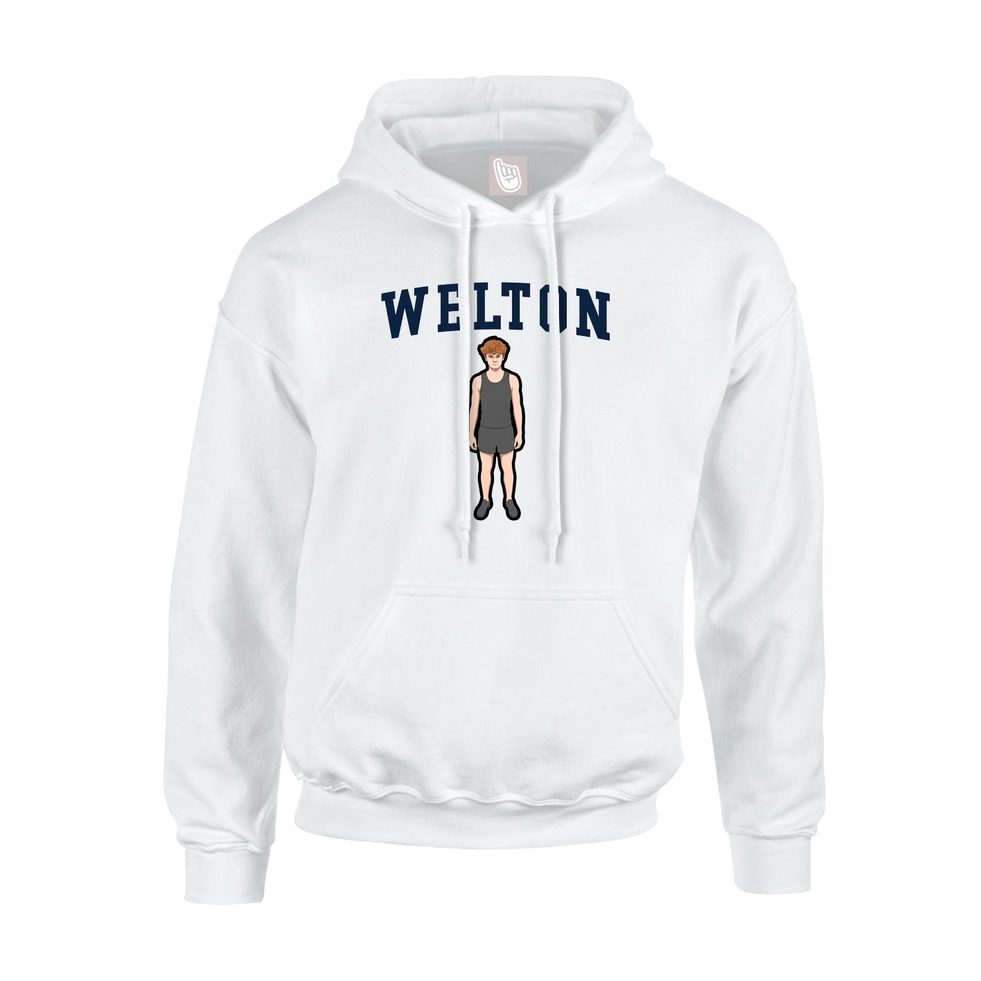 Youth Hoodie — Shirsey in White