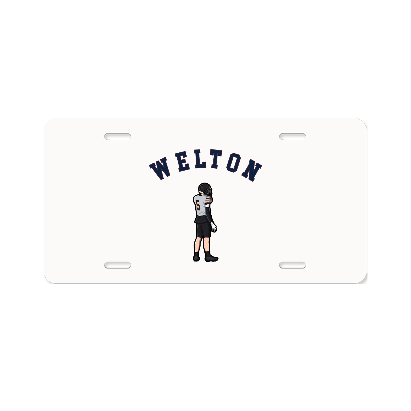 License Plate — Shirsey Arch in Classic
