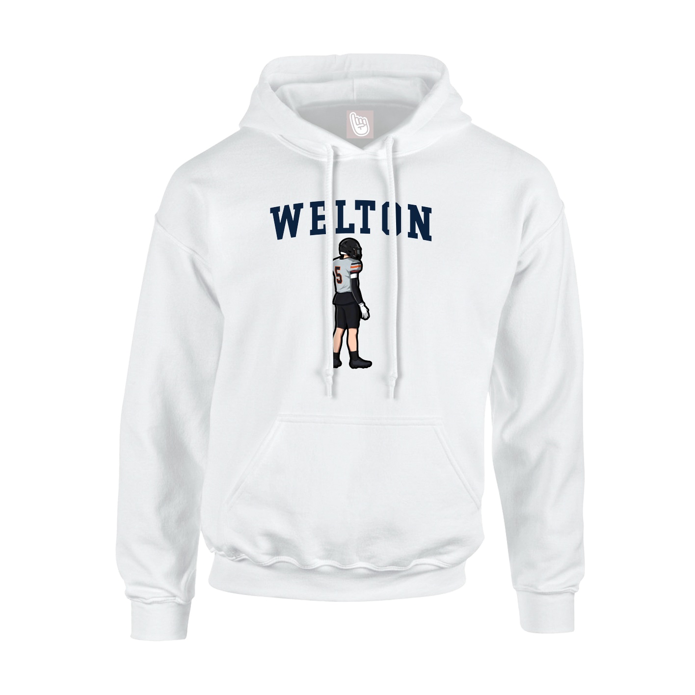 Youth Hoodie — Shirsey in White