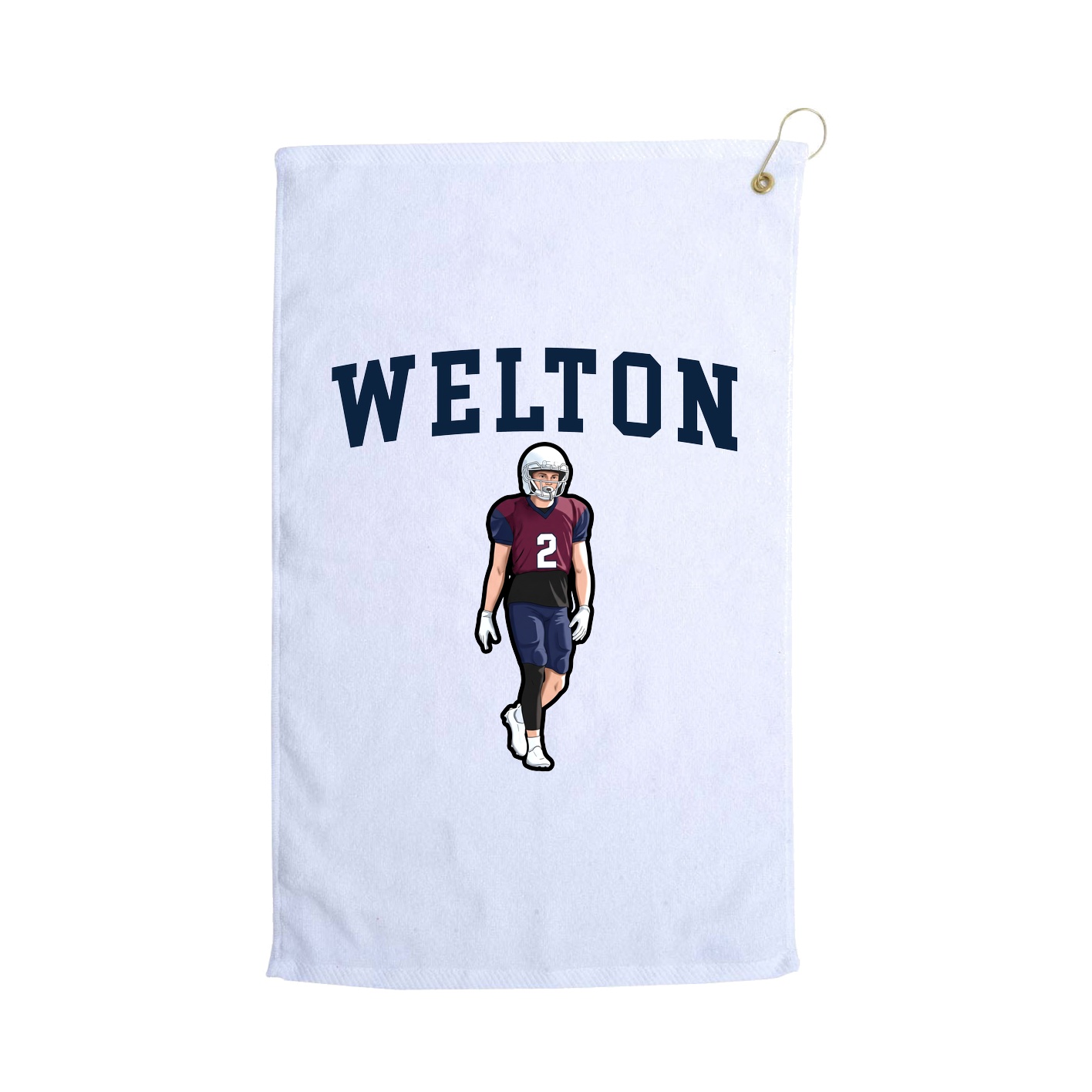 Golf Towel — Shirsey in White