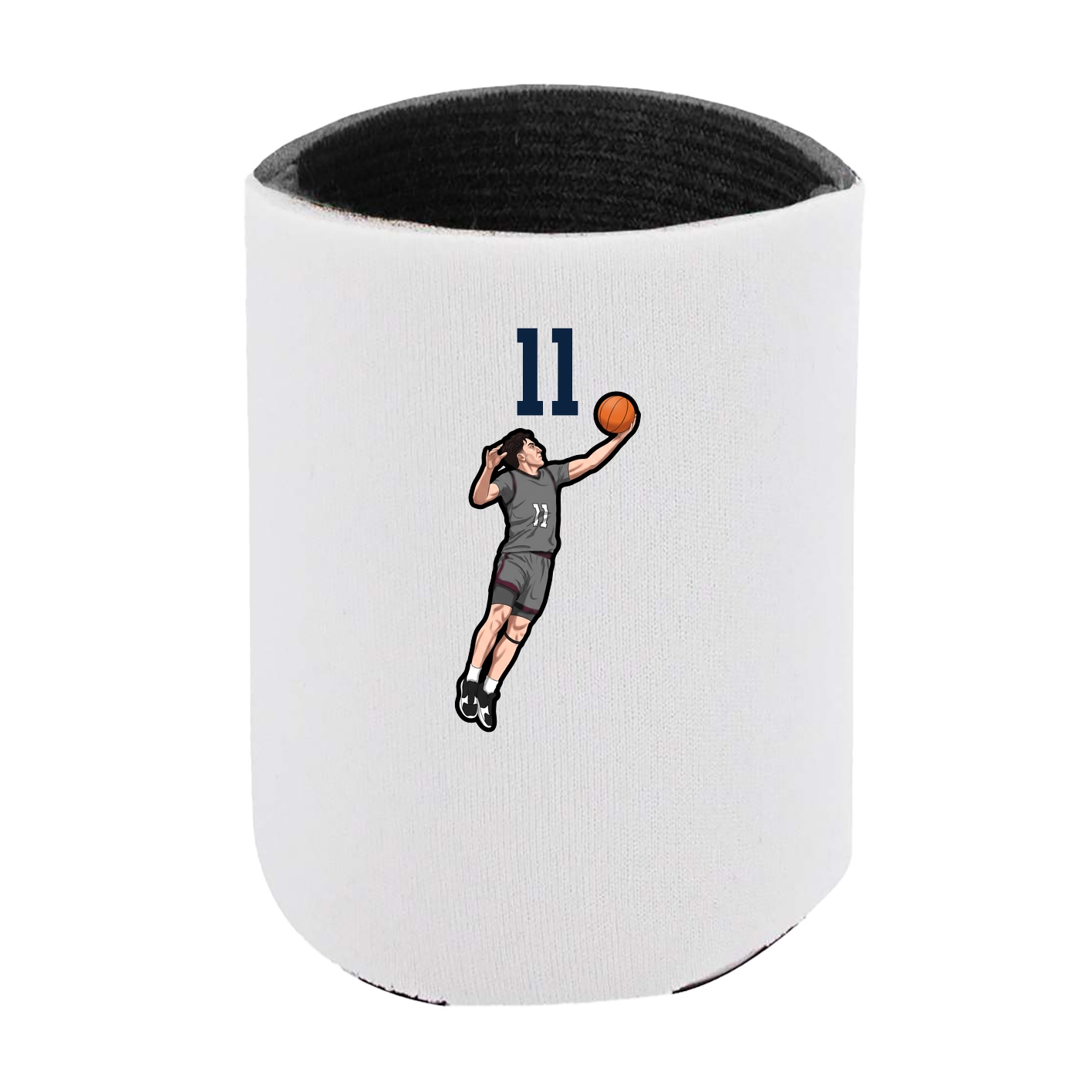 Can Holder — Number Top in White