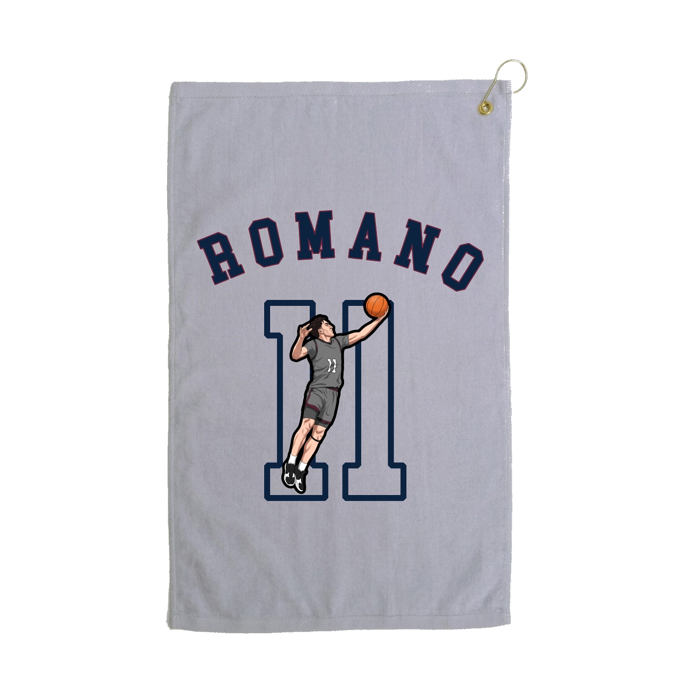 Golf Towel — Shirsey Arch in Grey