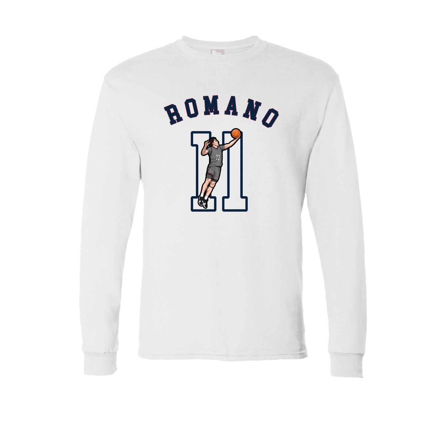 Long Sleeve Tee — Shirsey Arch in White