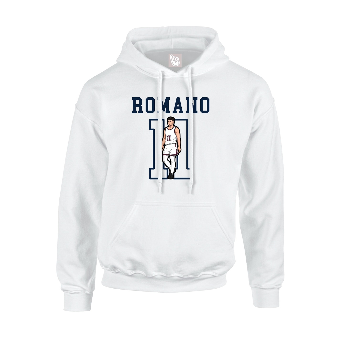 Youth Hoodie — Shirsey in White