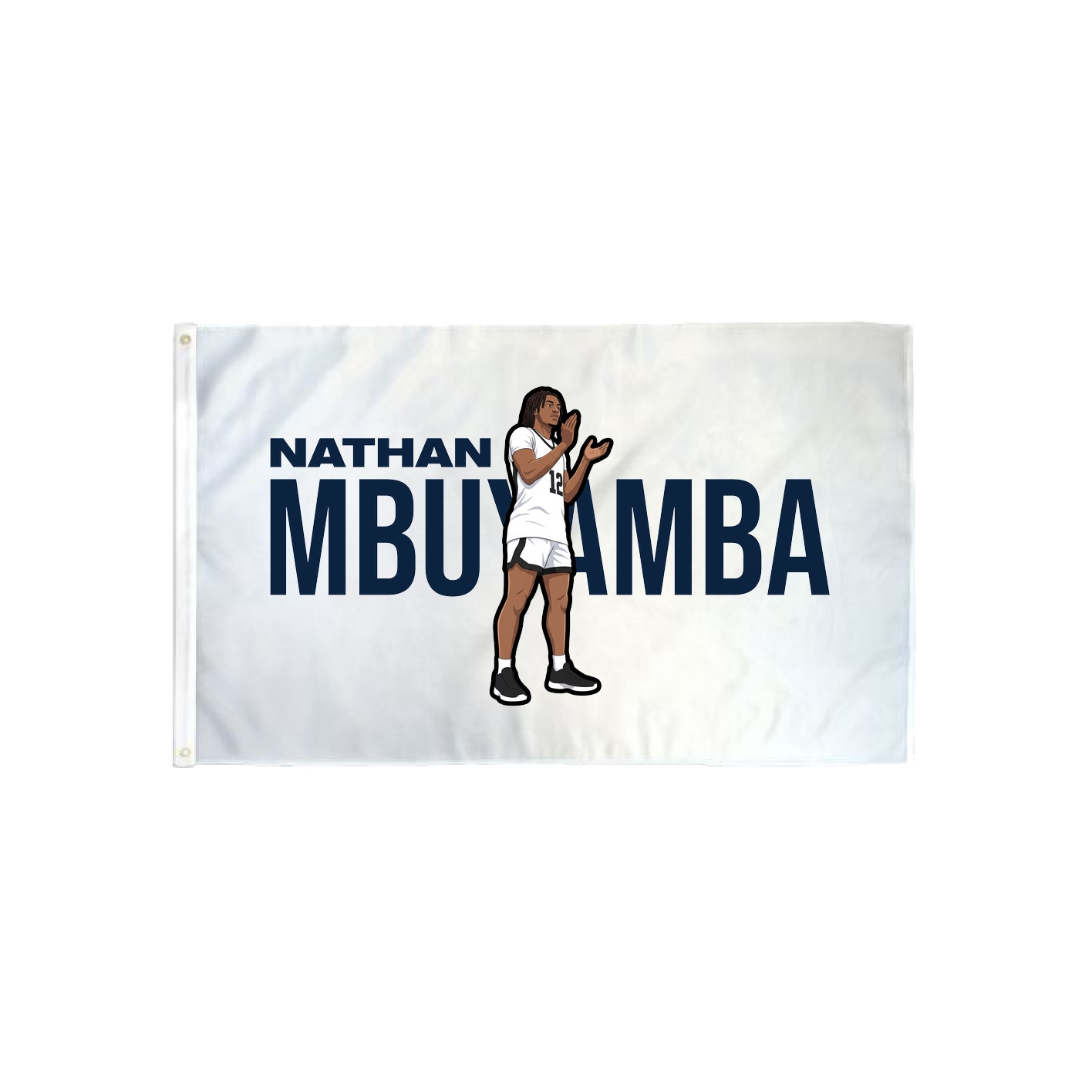 3x5 Flag — Player Name in Classic