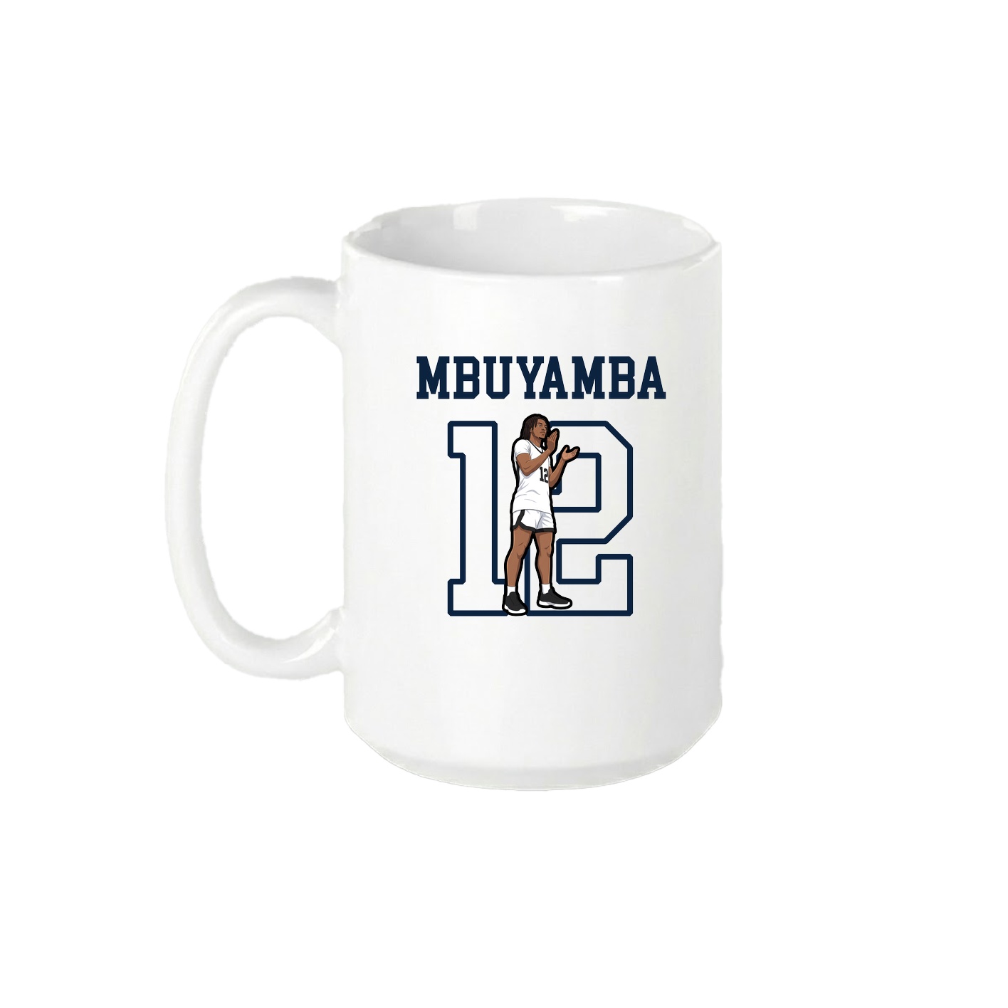 15oz Coffee Mug — Shirsey in White