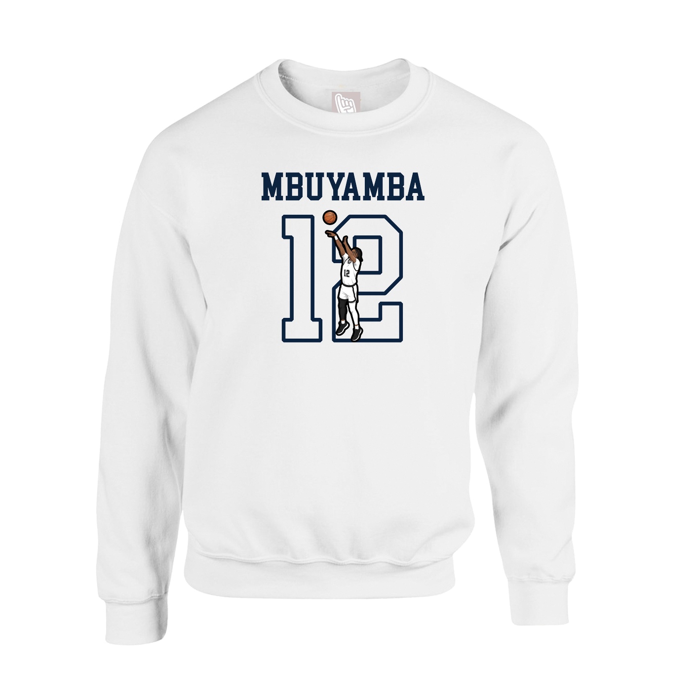 Fleece Crew — Shirsey in White