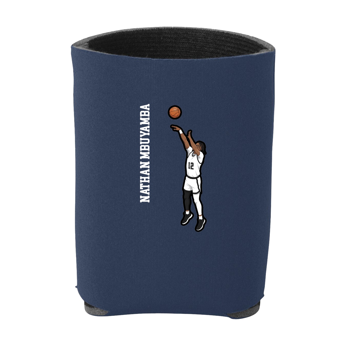 Can Holder — Name Vertical in Navy
