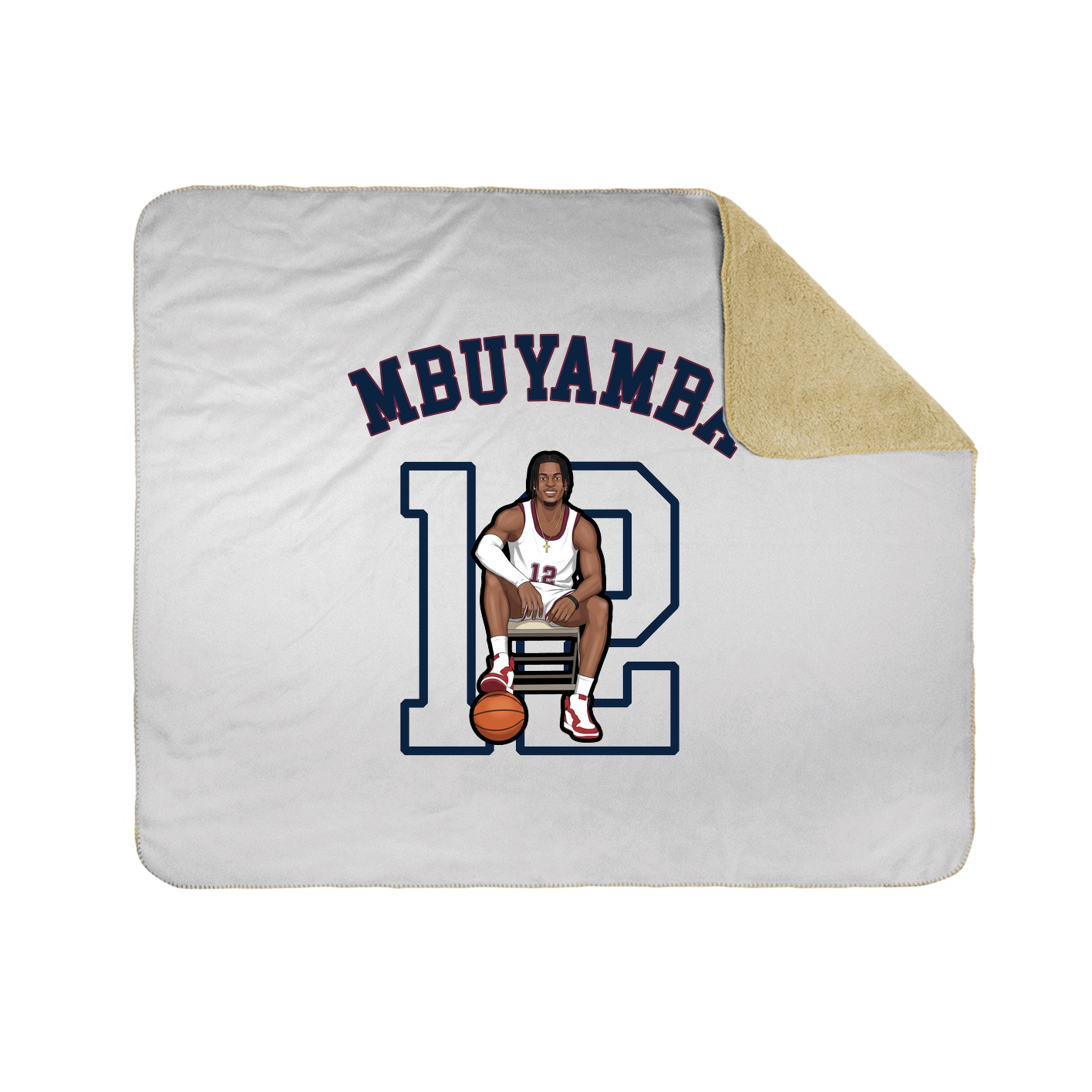 Throw Blanket — Shirsey Arch in White
