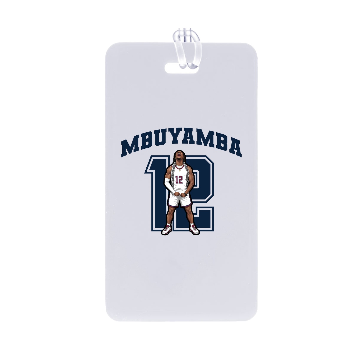 Bag Tag — Number in Classic