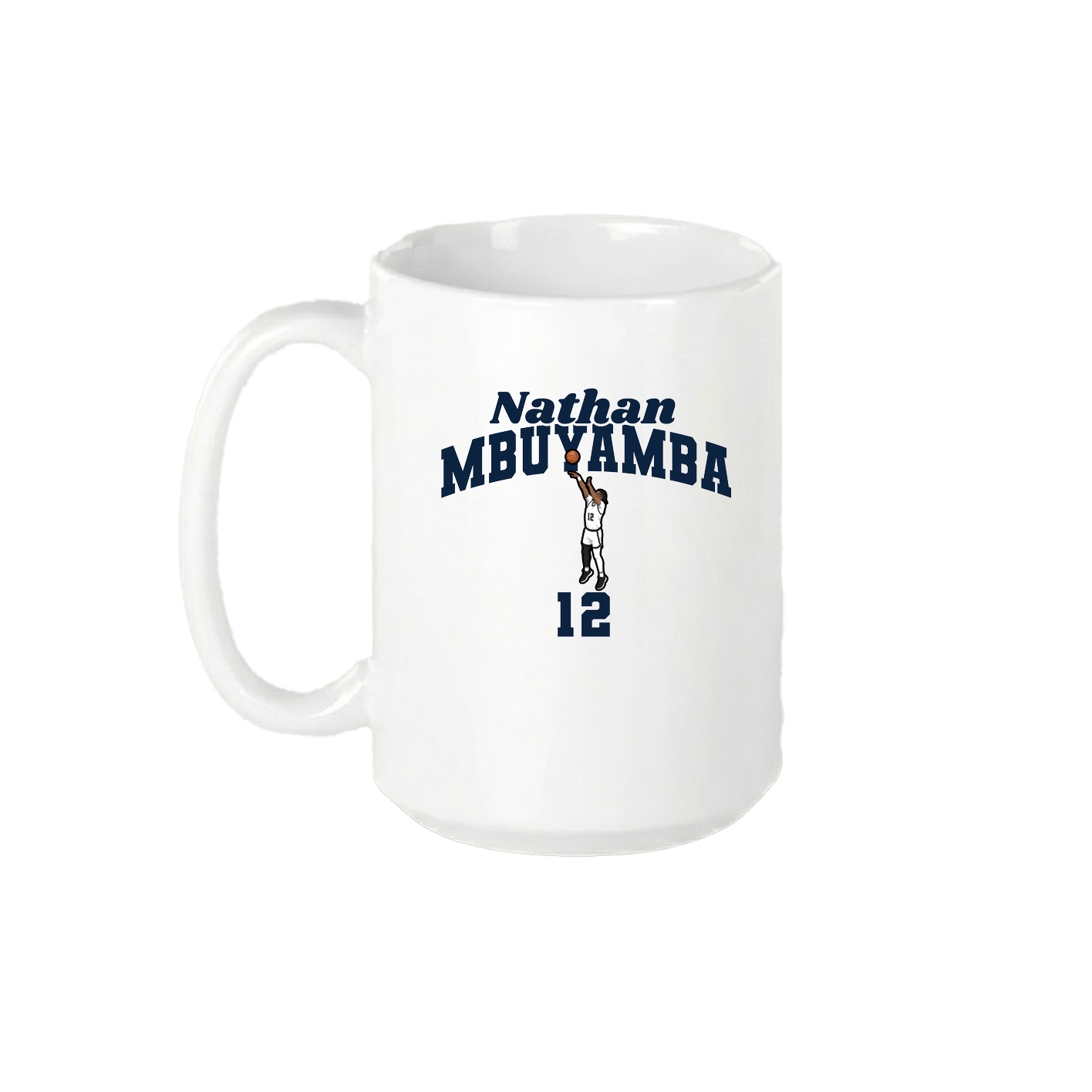 15oz Coffee Mug — Signature Arch in White