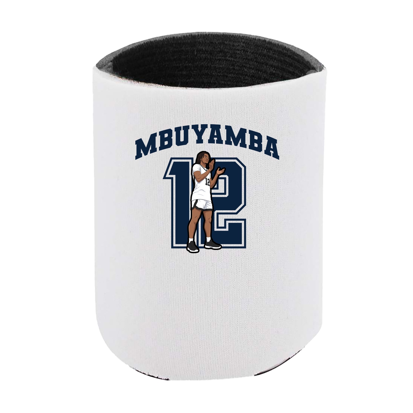 Can Holder — Number in White