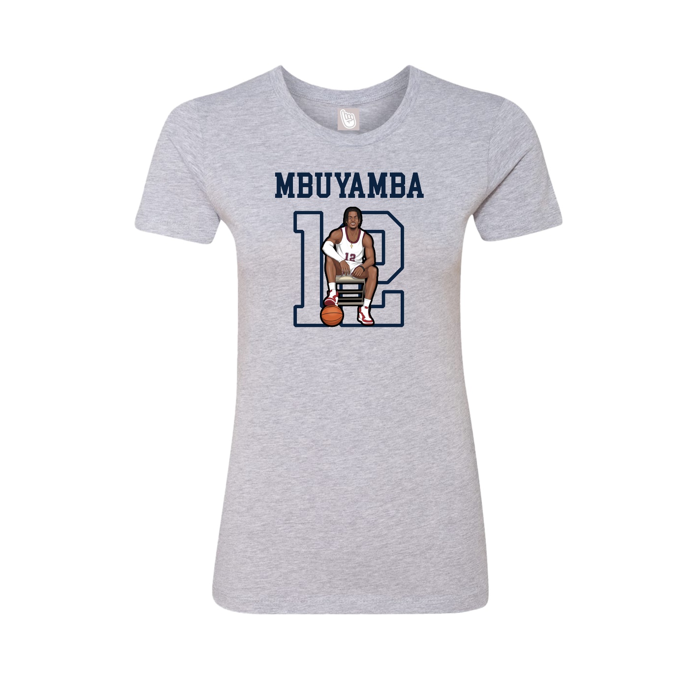 Fitted Women's Tee — Shirsey in Grey