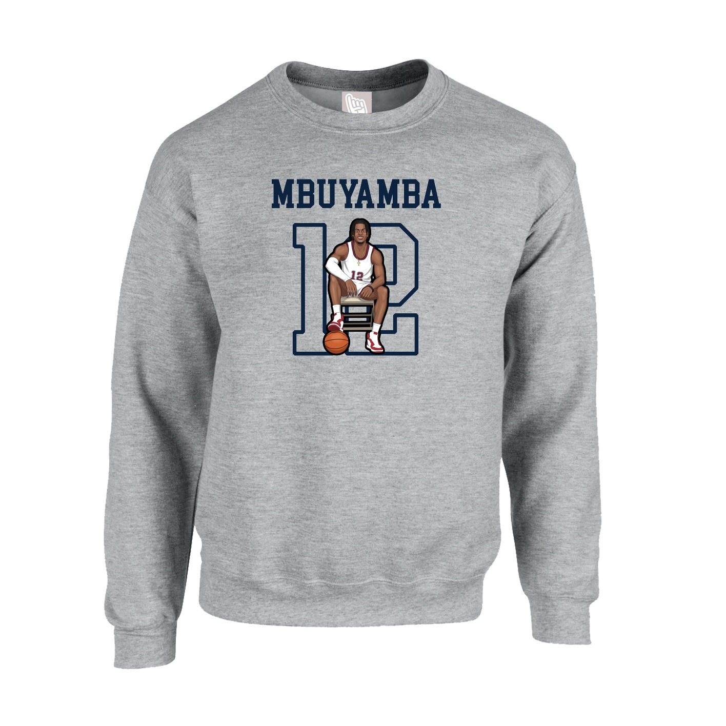 Fleece Crew — Shirsey in Grey