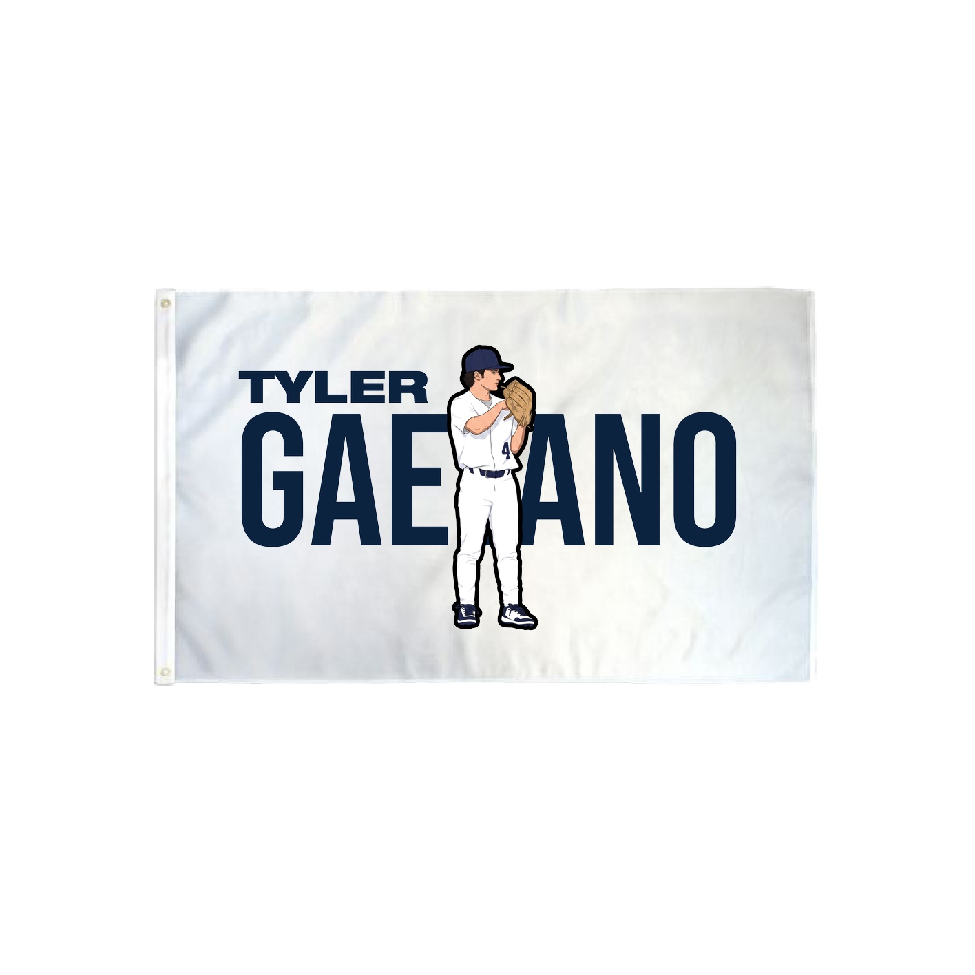 3x5 Flag — Player Name in Classic