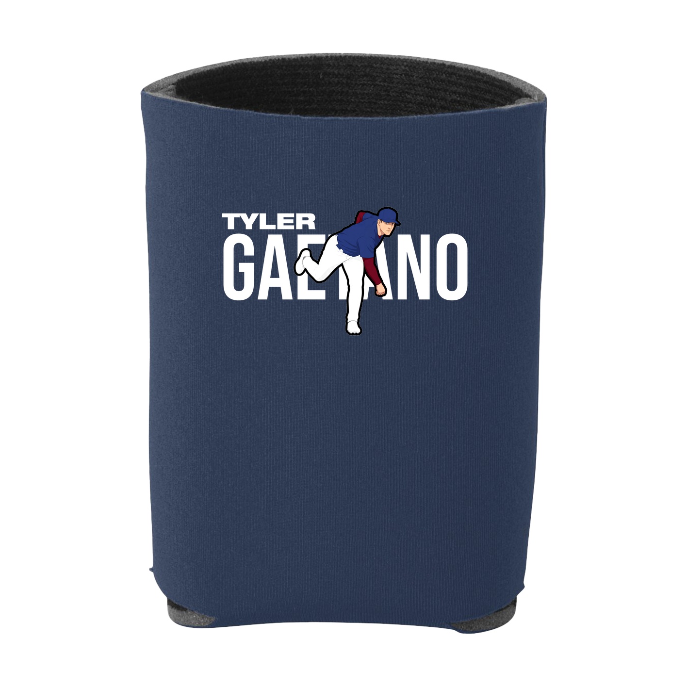 Can Holder — Player Name in Navy