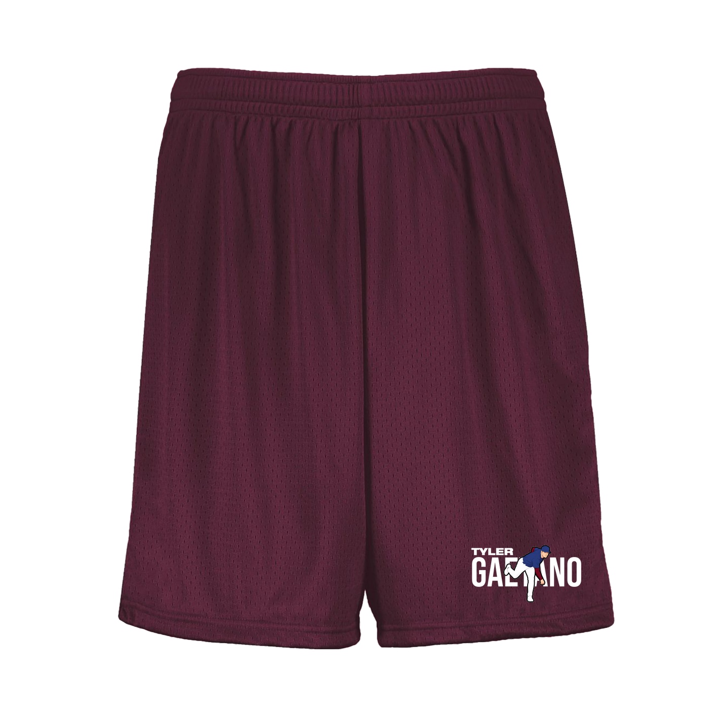 Shorts — Player Name in Maroon