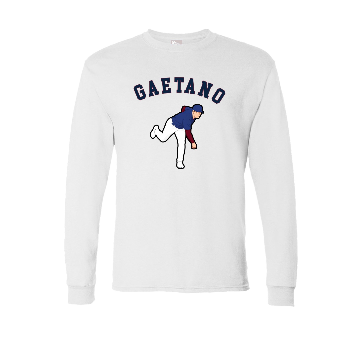 Long Sleeve Tee — Shirsey Arch in White