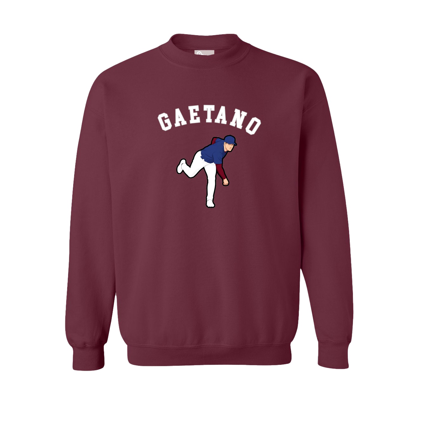 Fleece Crew — Shirsey Arch in Maroon