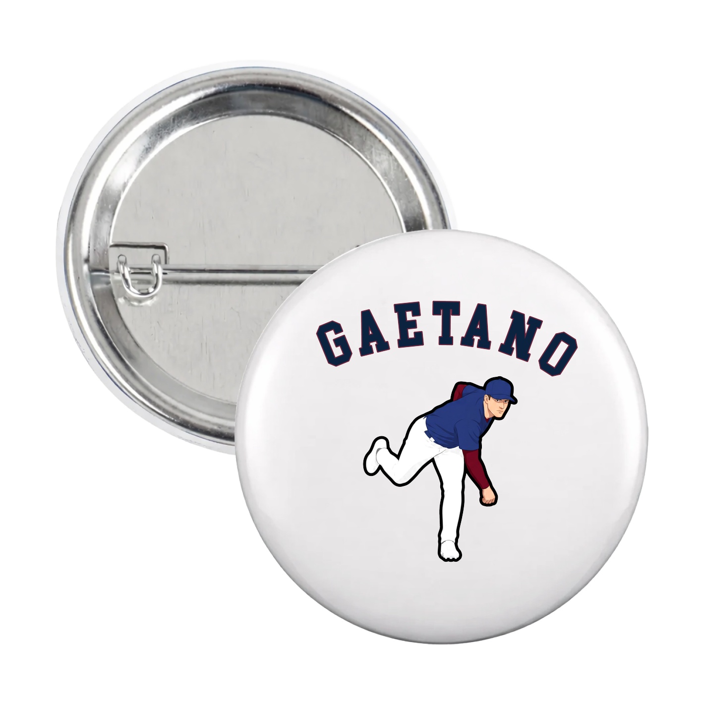 Game Day Button — Shirsey Arch in White