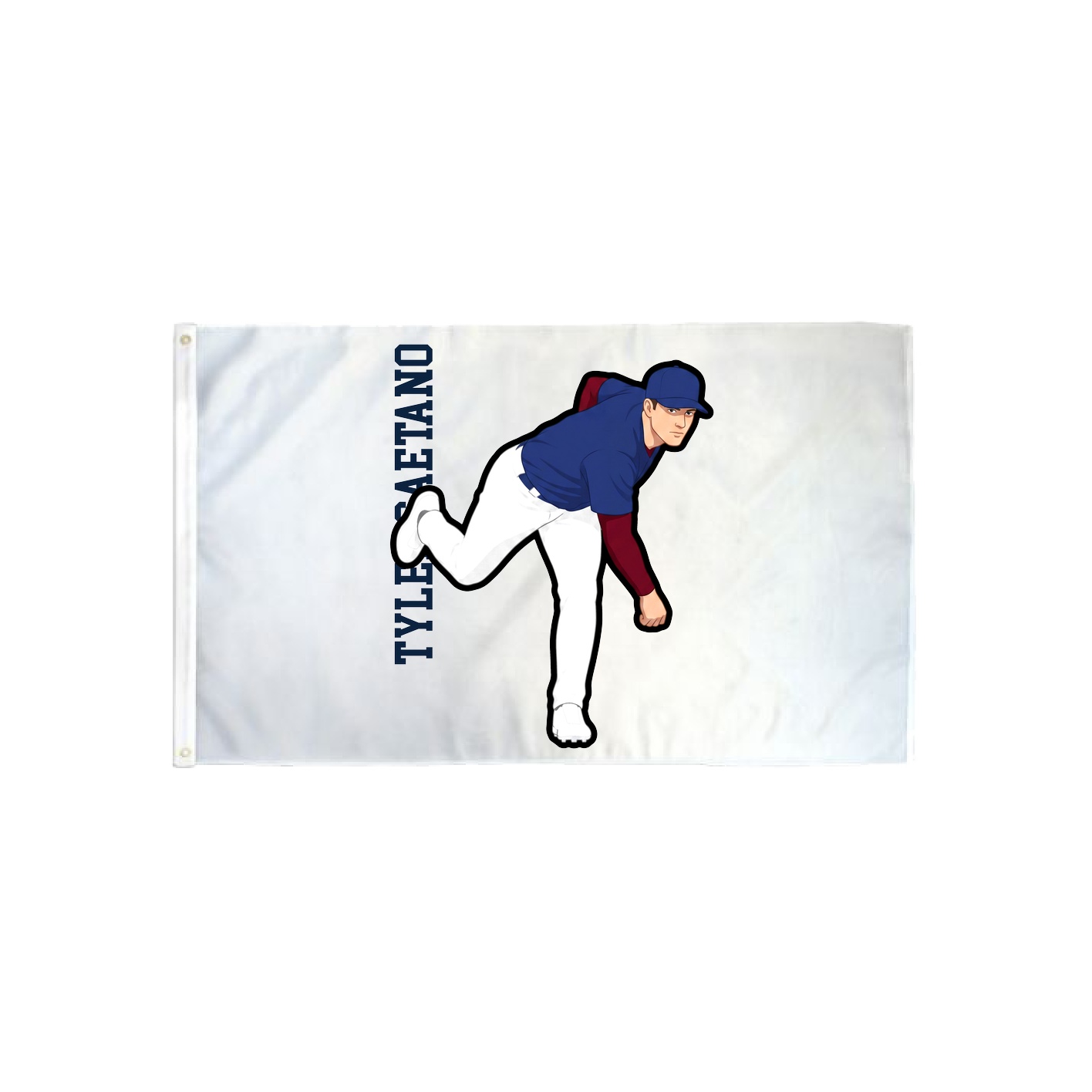 3x5 Flag — Name Vertical in Classic