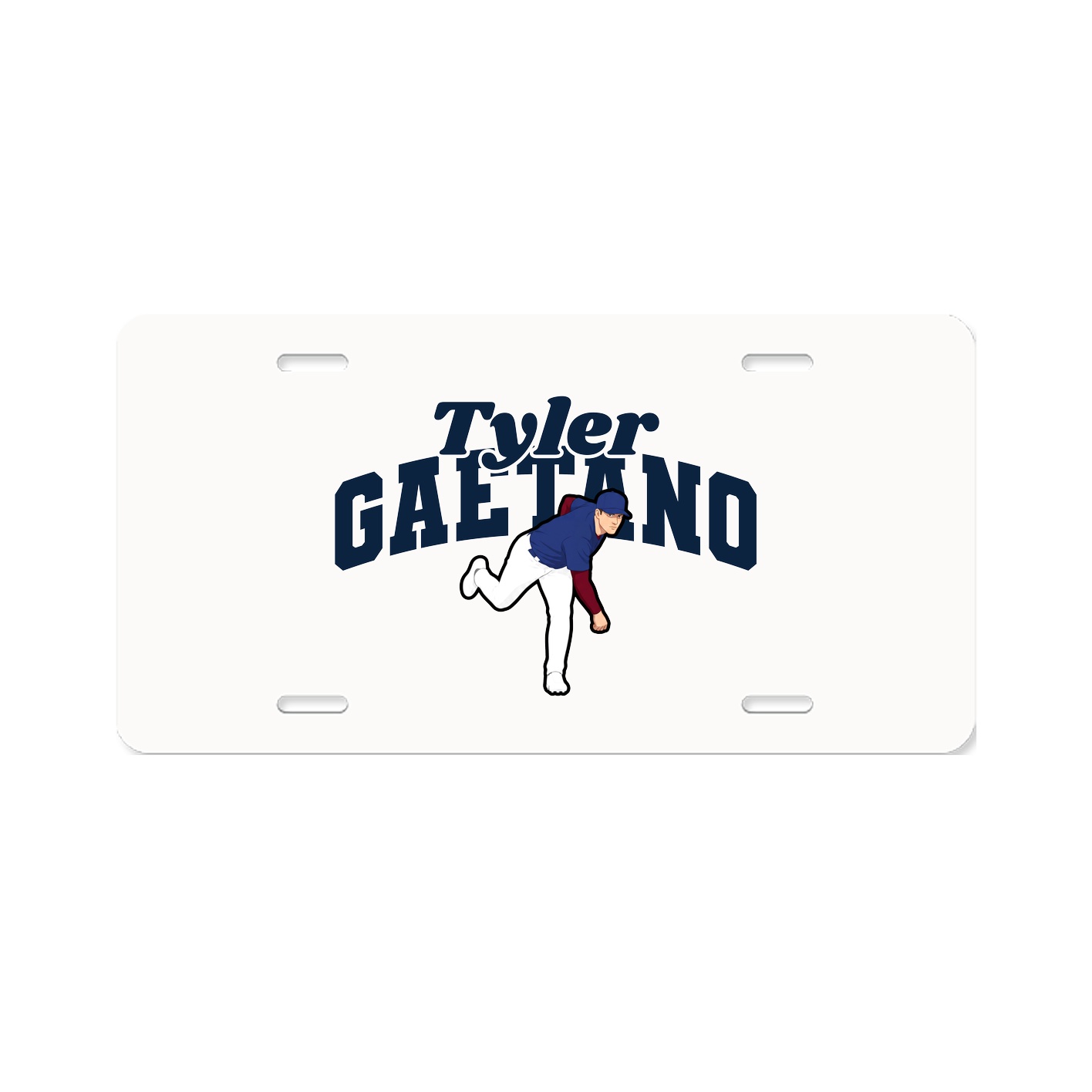 License Plate — Signature Arch in Classic