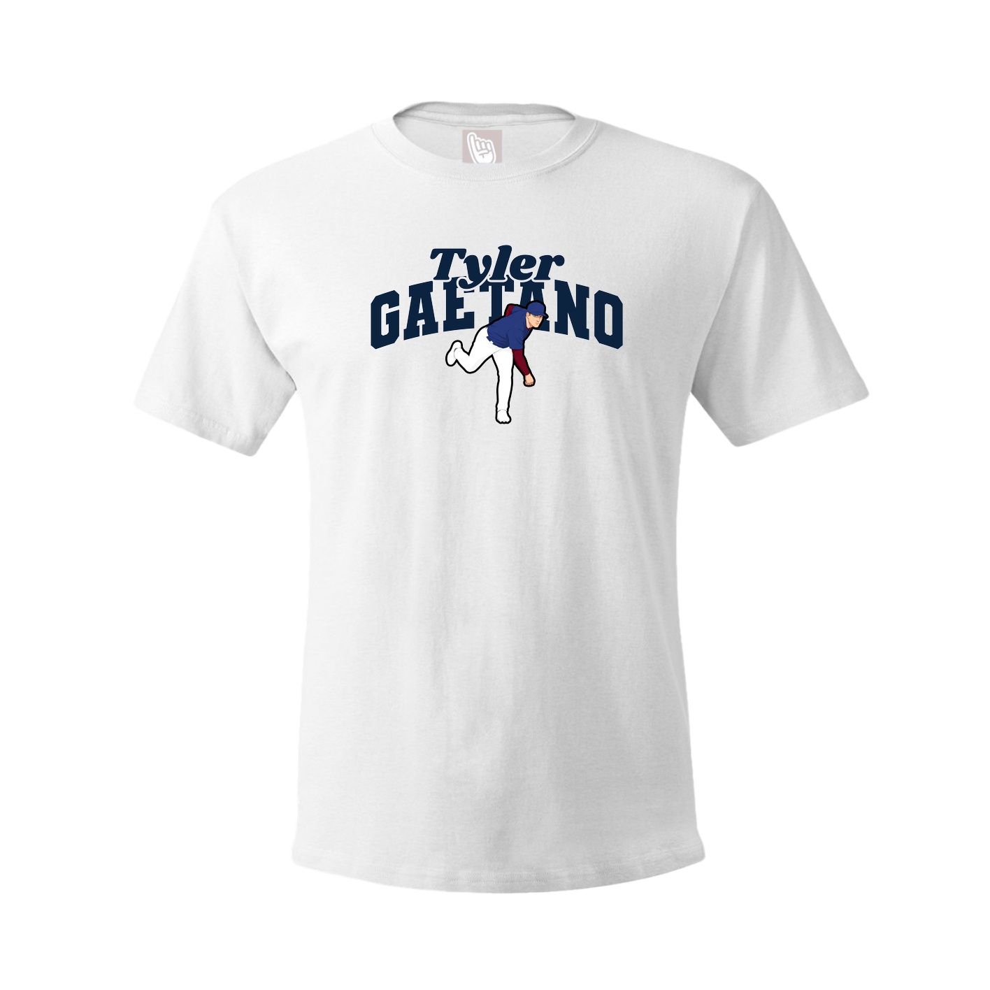 Youth Tee — Signature Arch in White
