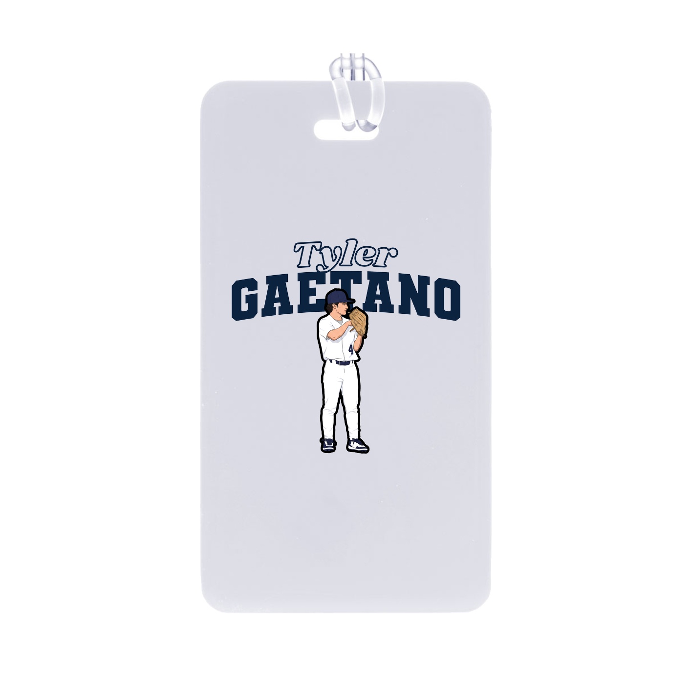 Bag Tag — Name Arch in Classic