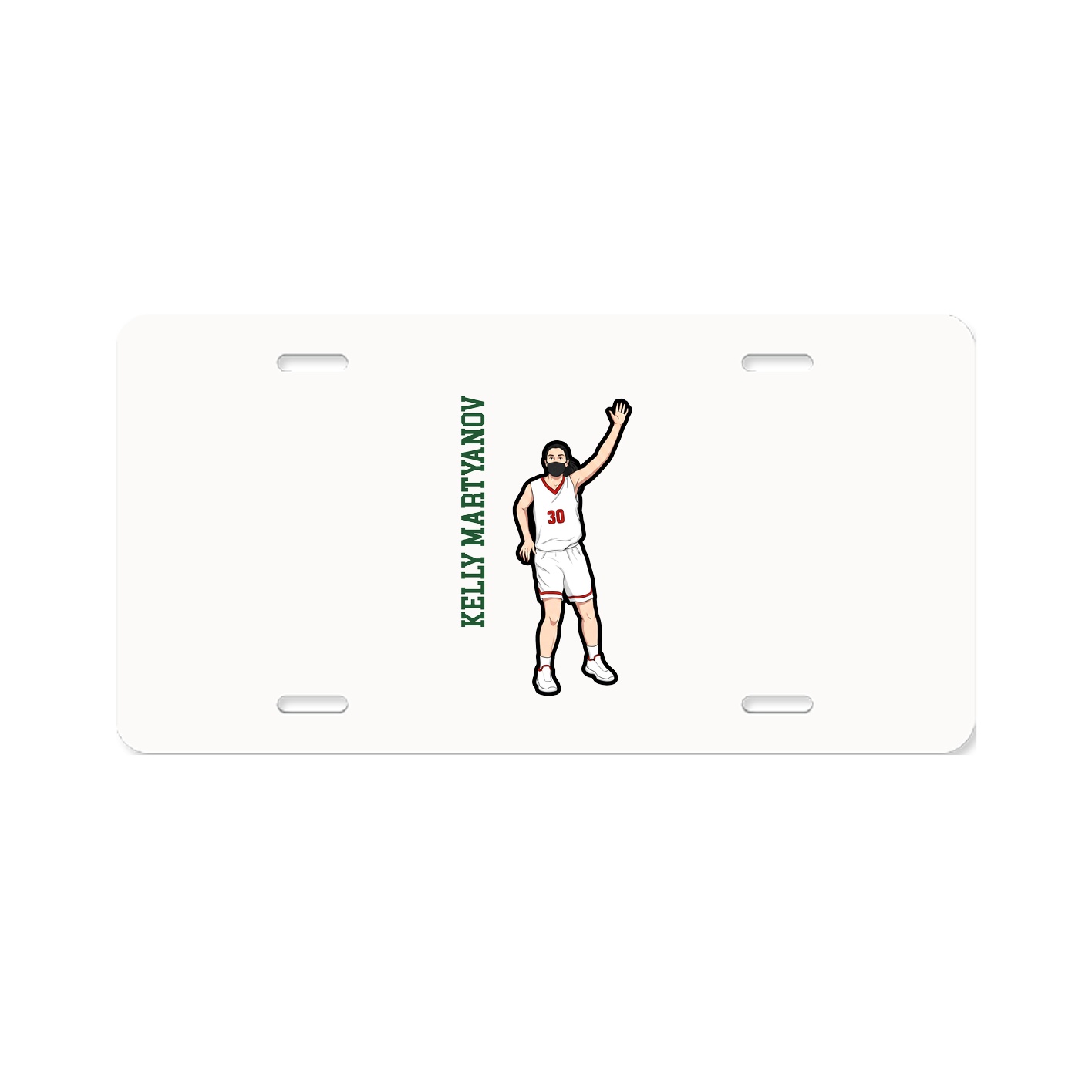 Aluminum License Plate