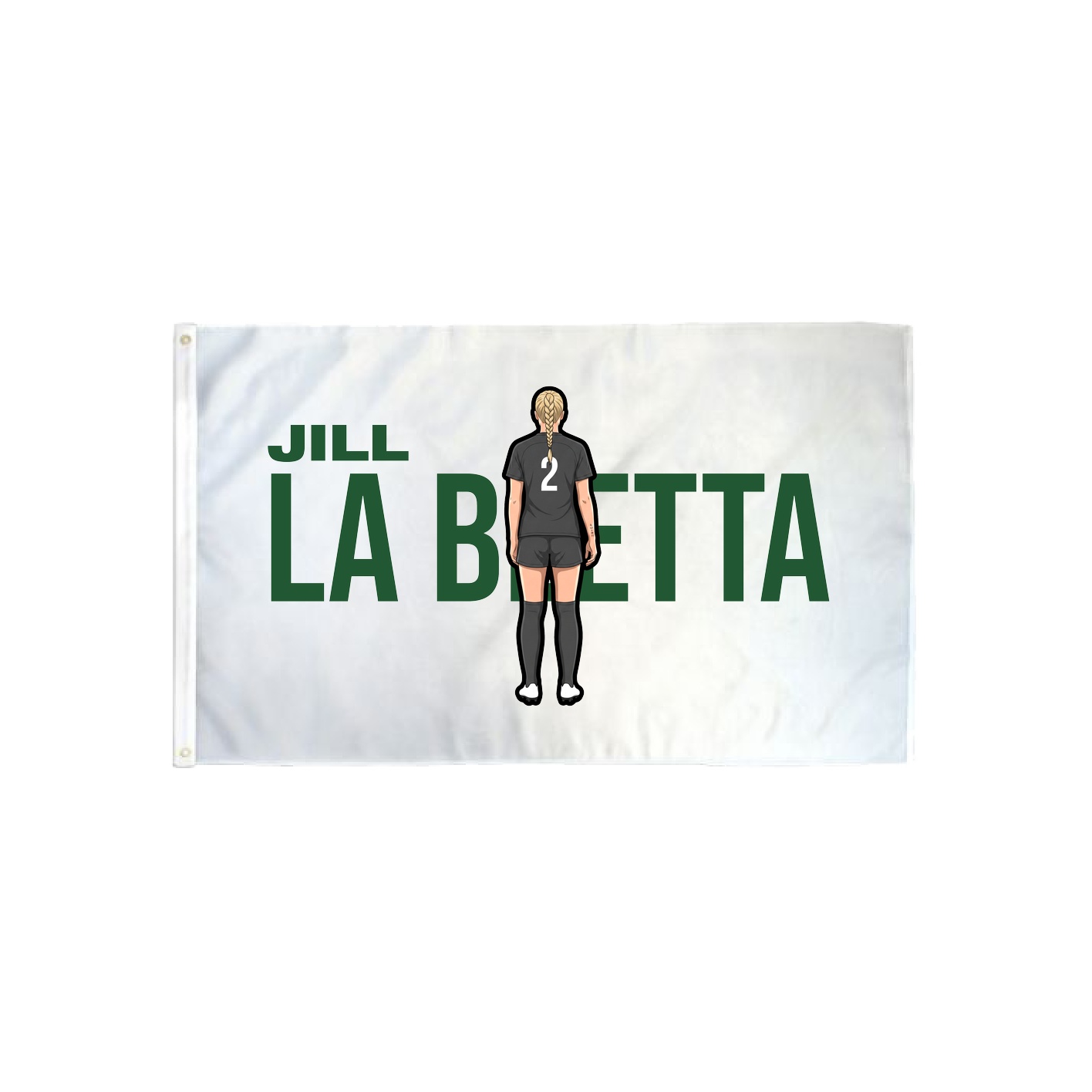3x5 Flag — Player Name in Classic