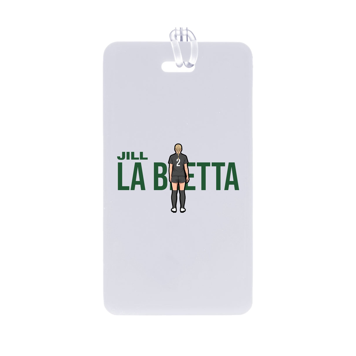 Bag Tag — Player Name in Classic