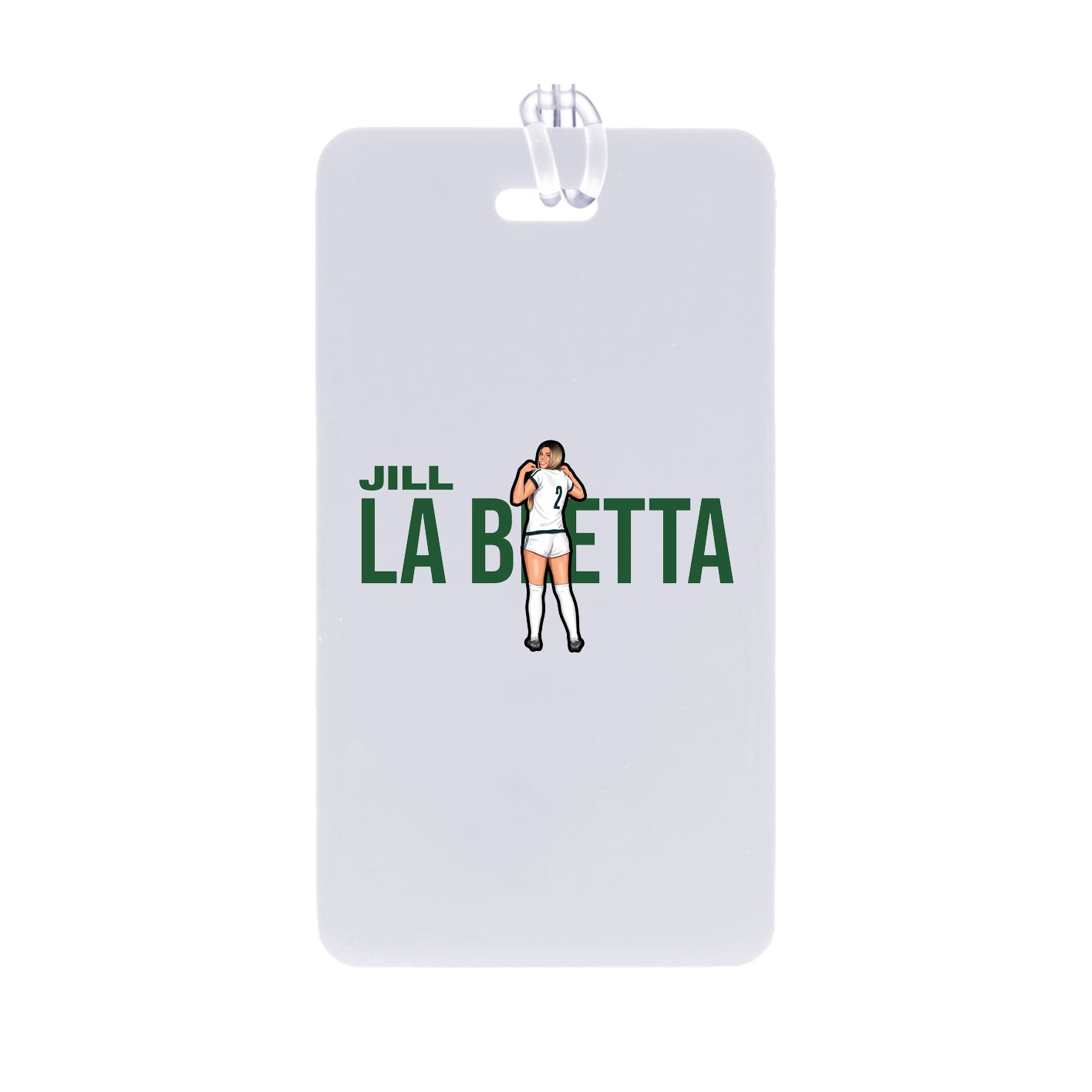 Bag Tag — Player Name in Classic