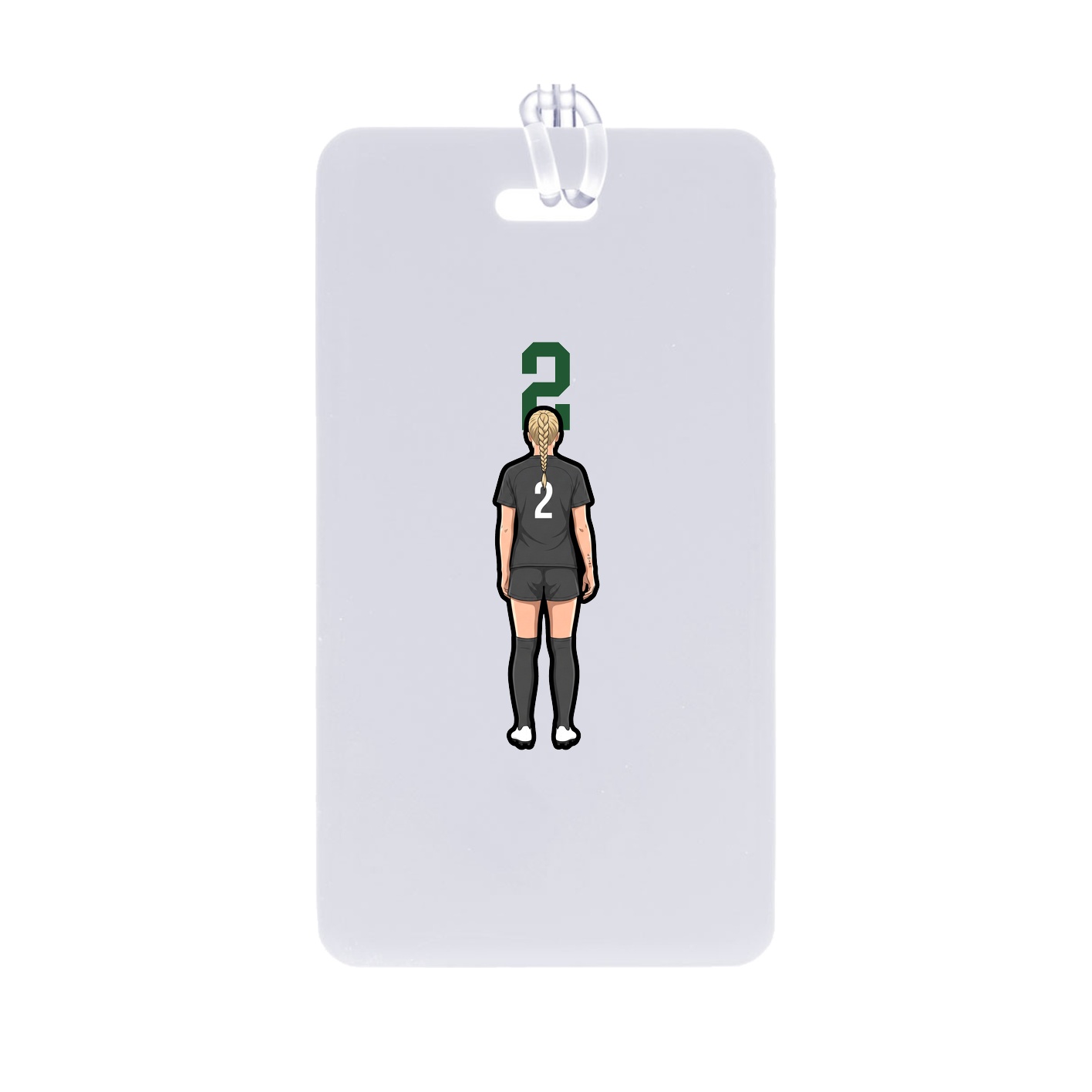 Bag Tag — Number Top in Classic
