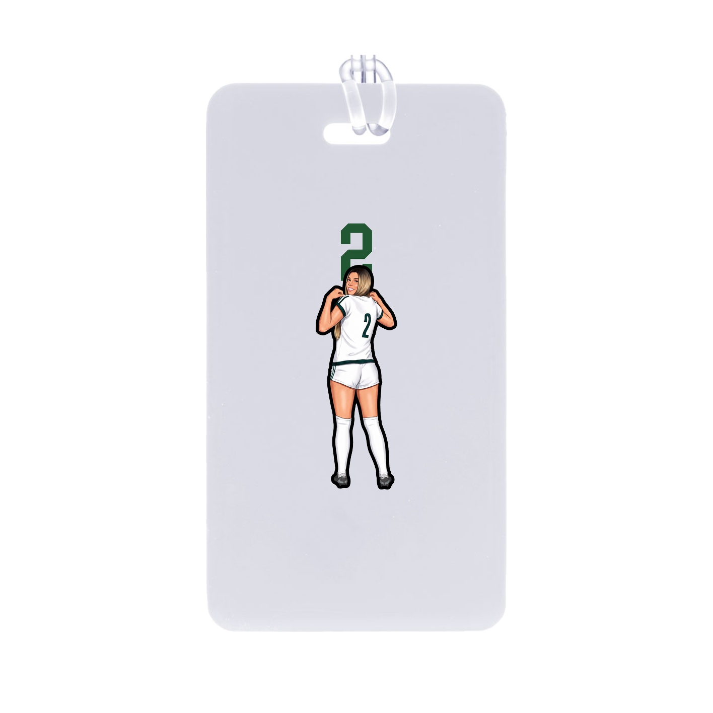 Bag Tag — Number Top in Classic