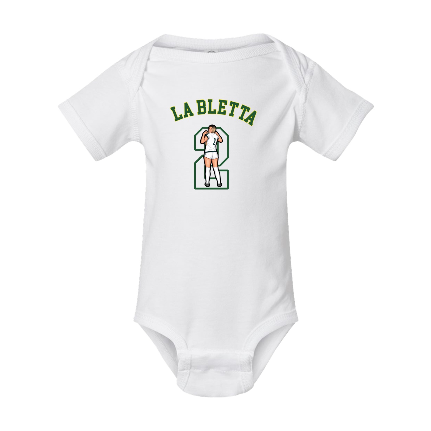 Baby Onesie — Shirsey Arch in White