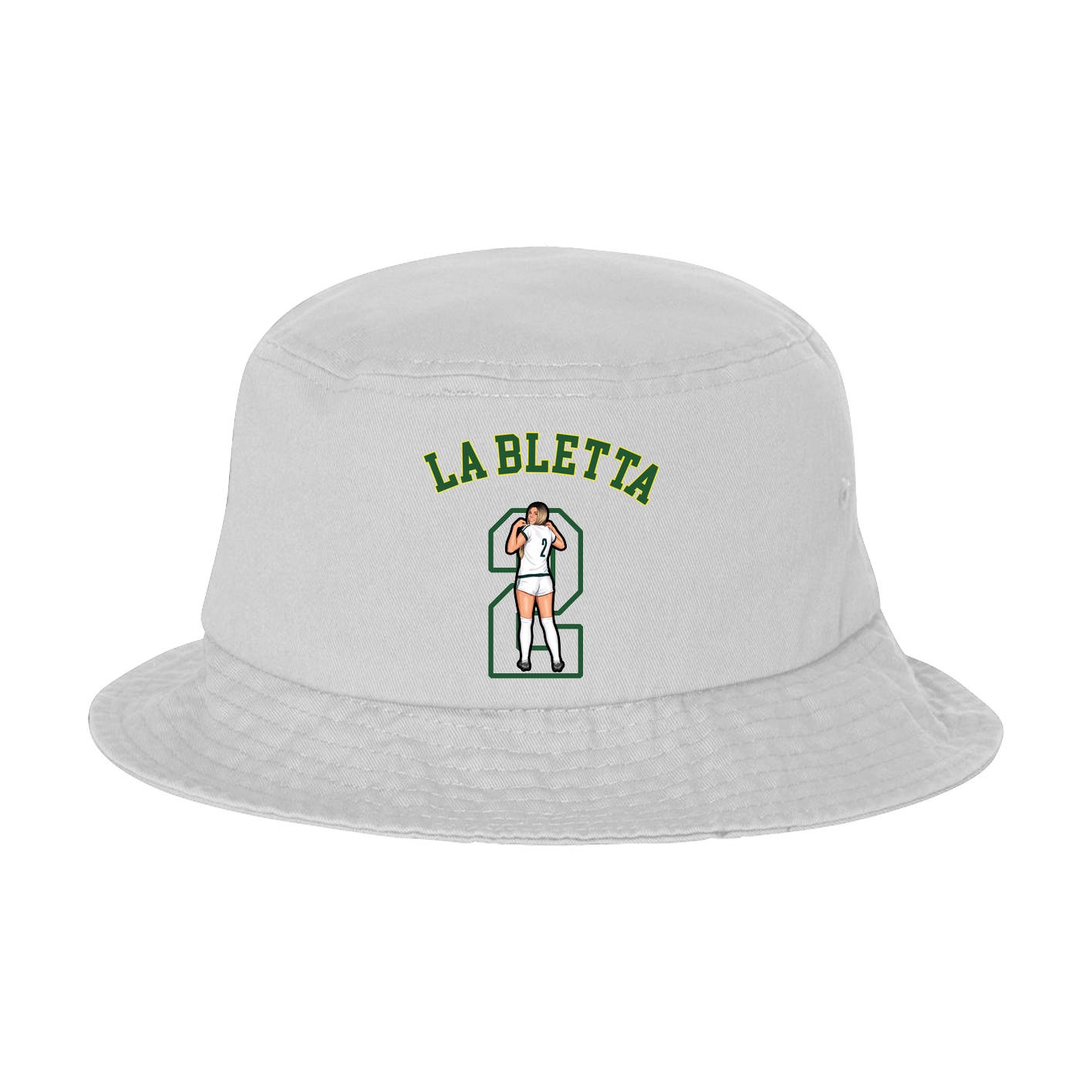 Bucket Cap — Shirsey Arch in White