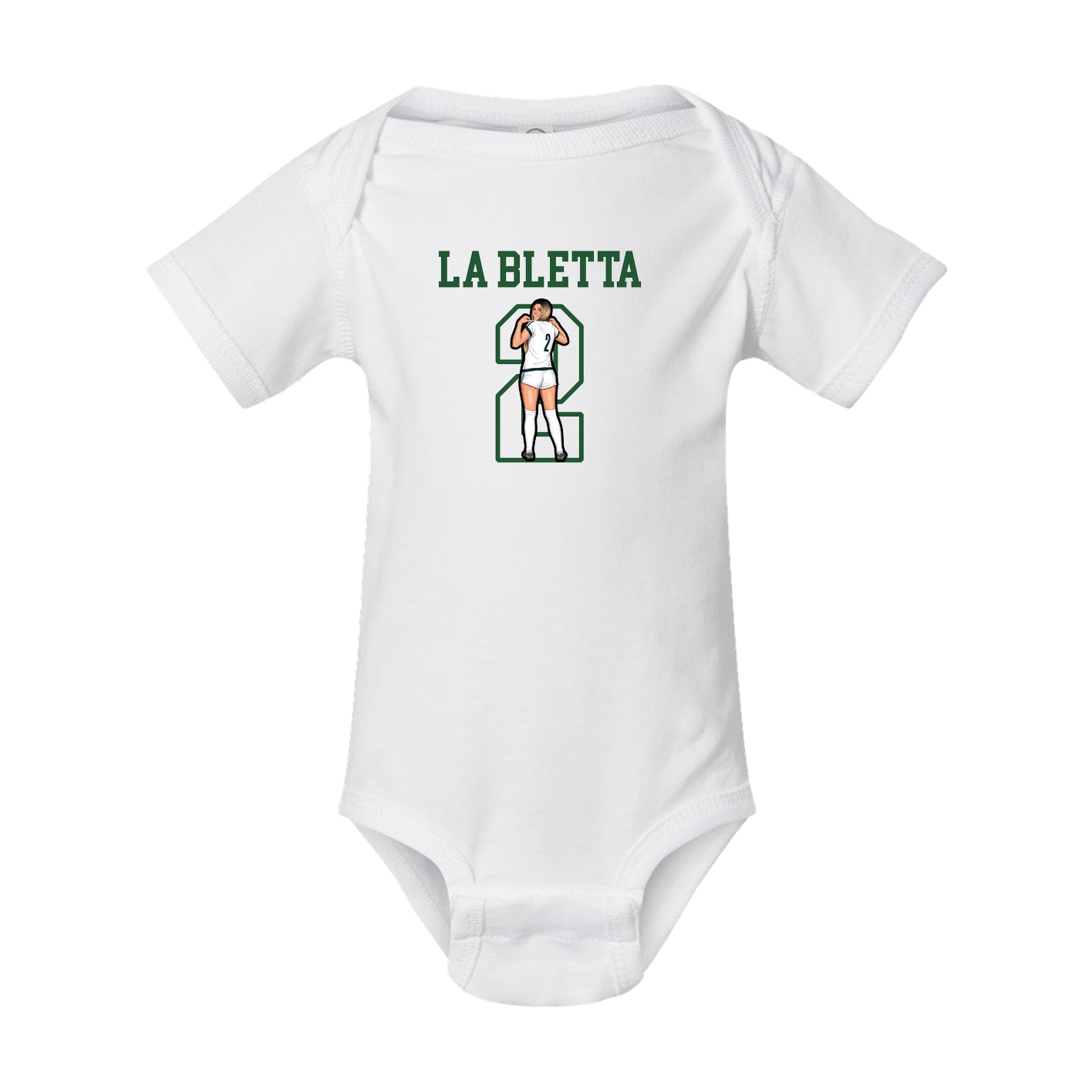 Baby Onesie — Shirsey in White