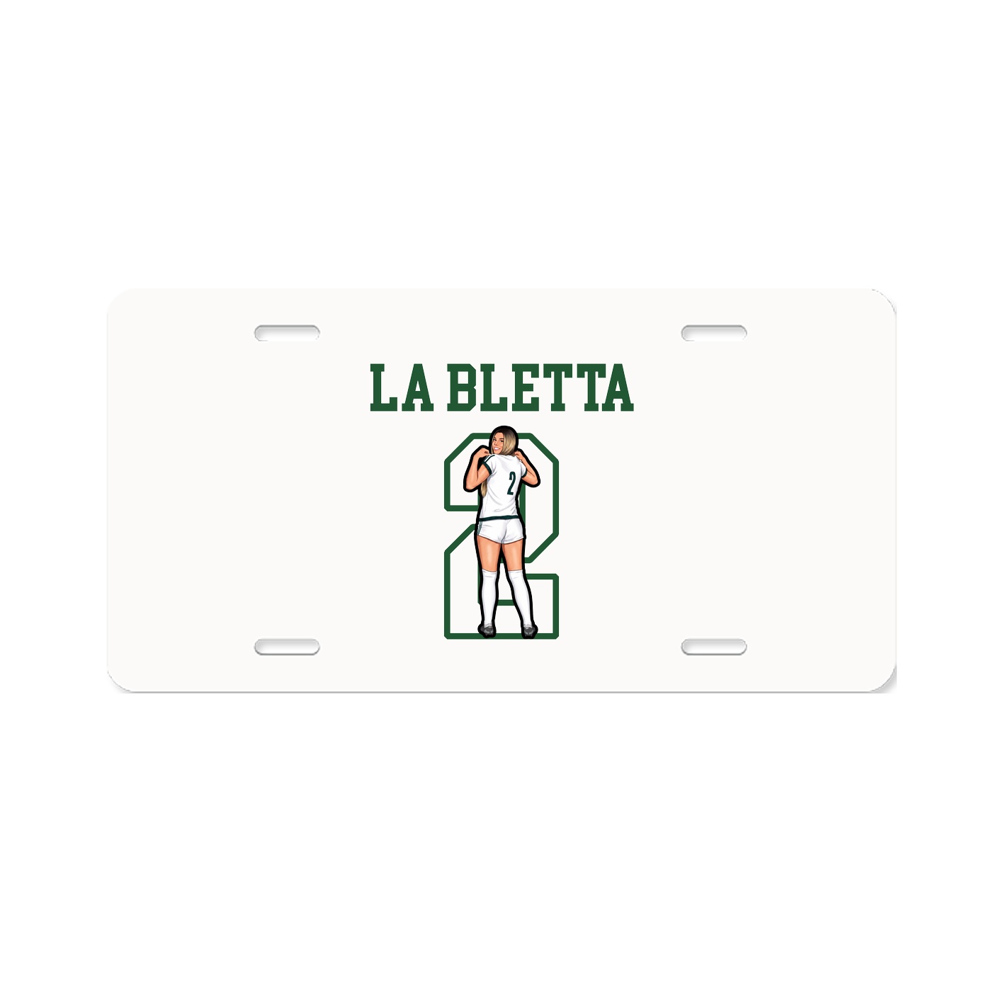 License Plate — Shirsey in Classic