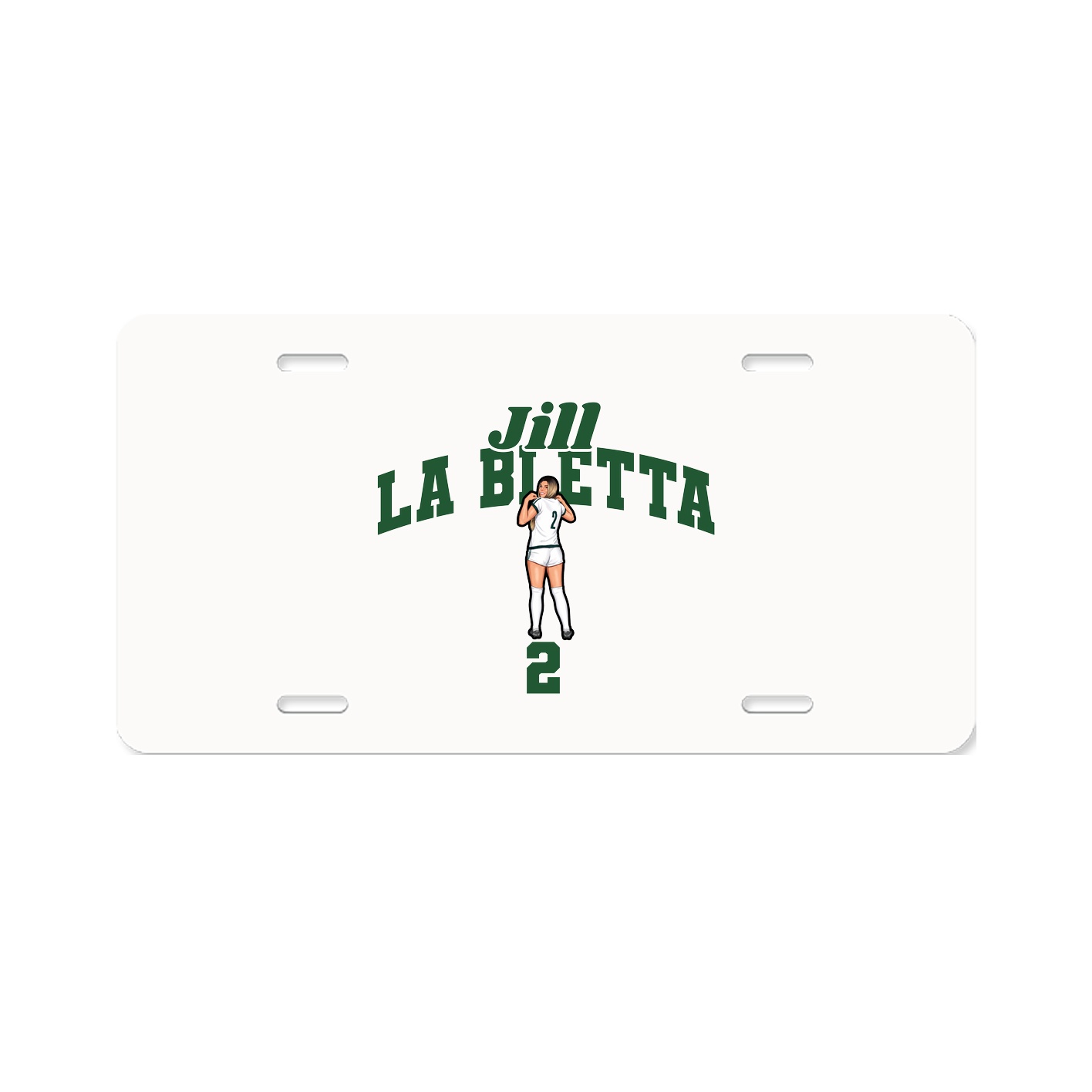 License Plate — Signature Arch in Classic