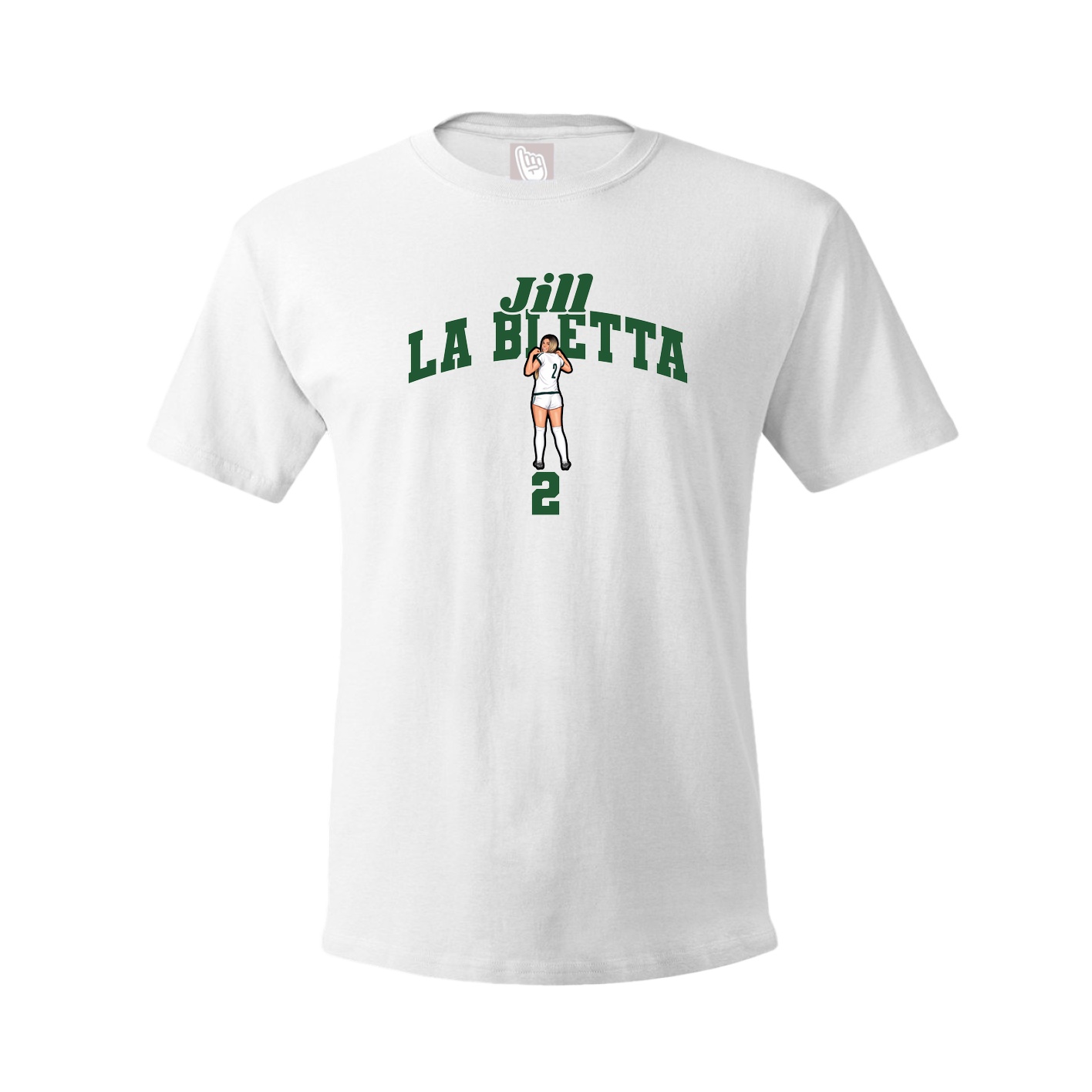 Tee — Signature Arch in White
