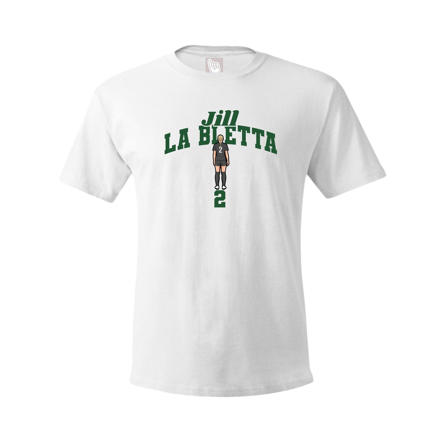 Tee — Signature Arch in White