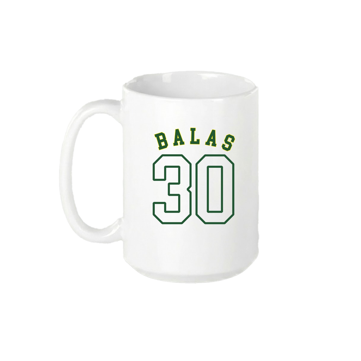 15oz Coffee Mug — Shirsey Arch in White