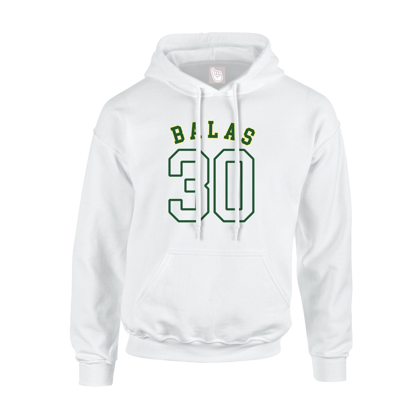 Hoodie — Shirsey Arch in White