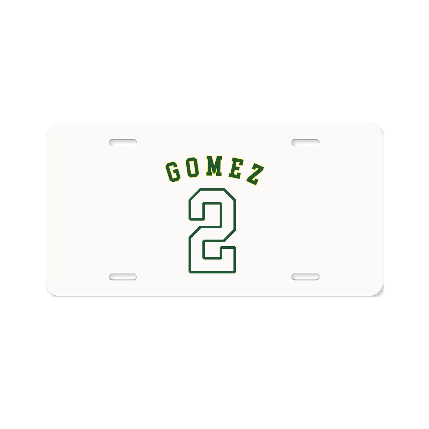 License Plate — Shirsey Arch in Classic
