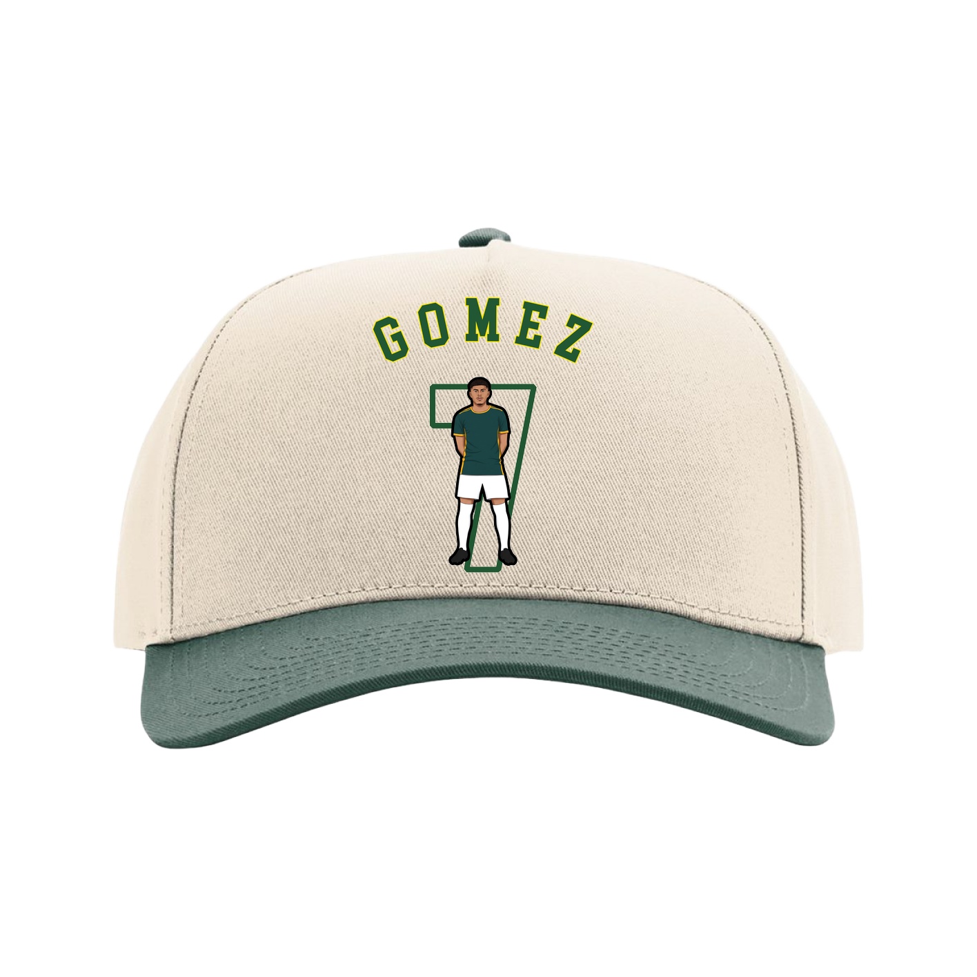 Full Fabric Five-Panel Champ Cap