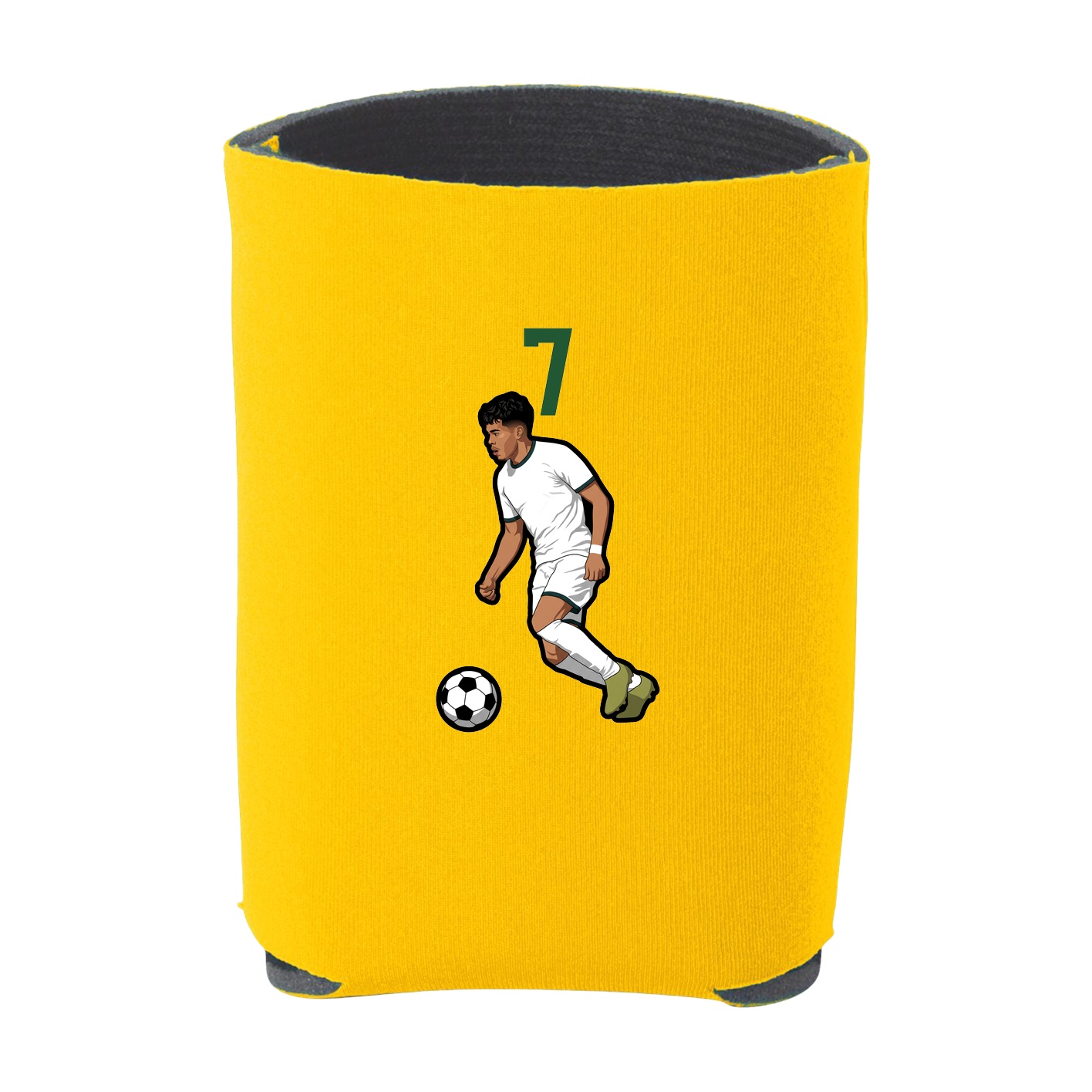 Can Holder — Number Top in Yellow