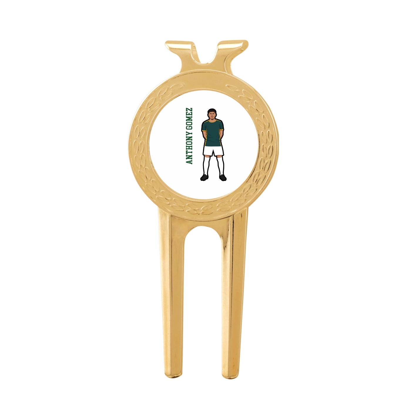 Divot Tool with Ball Marker — Name Vertical in Classic