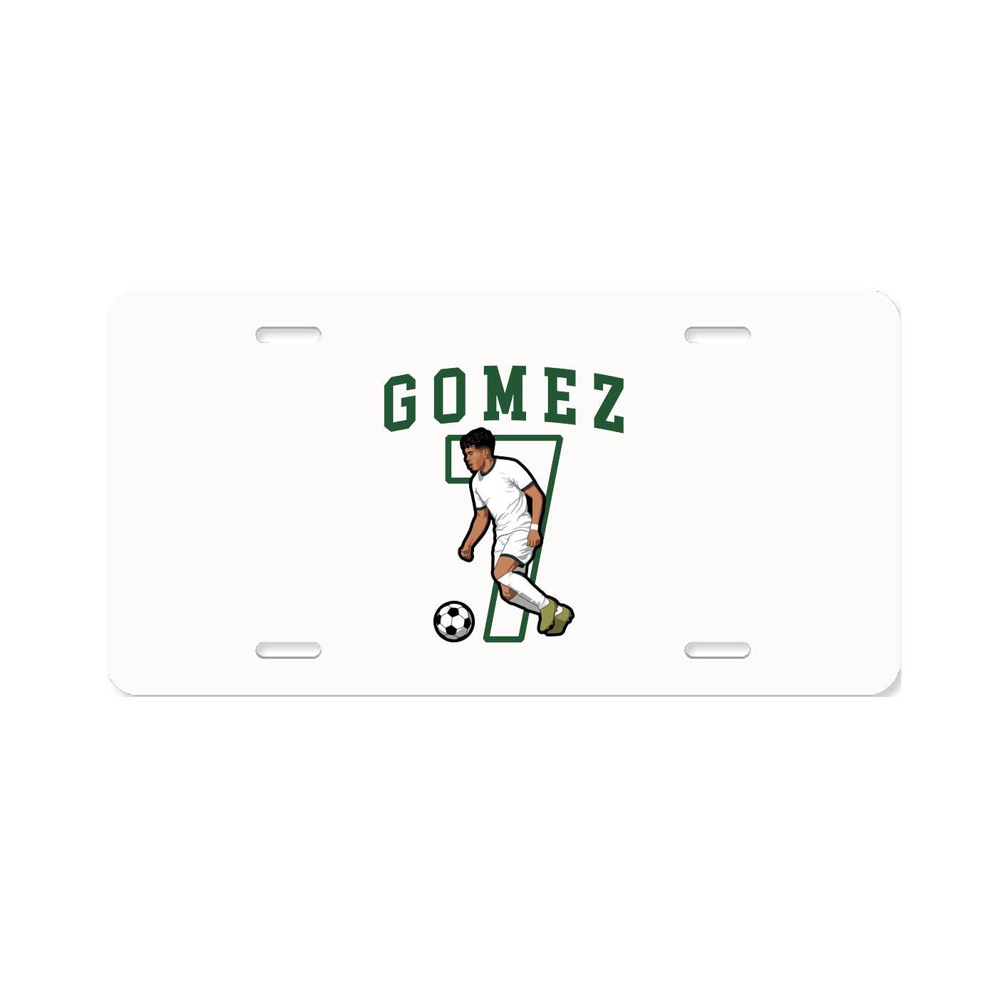 License Plate — Shirsey in Classic