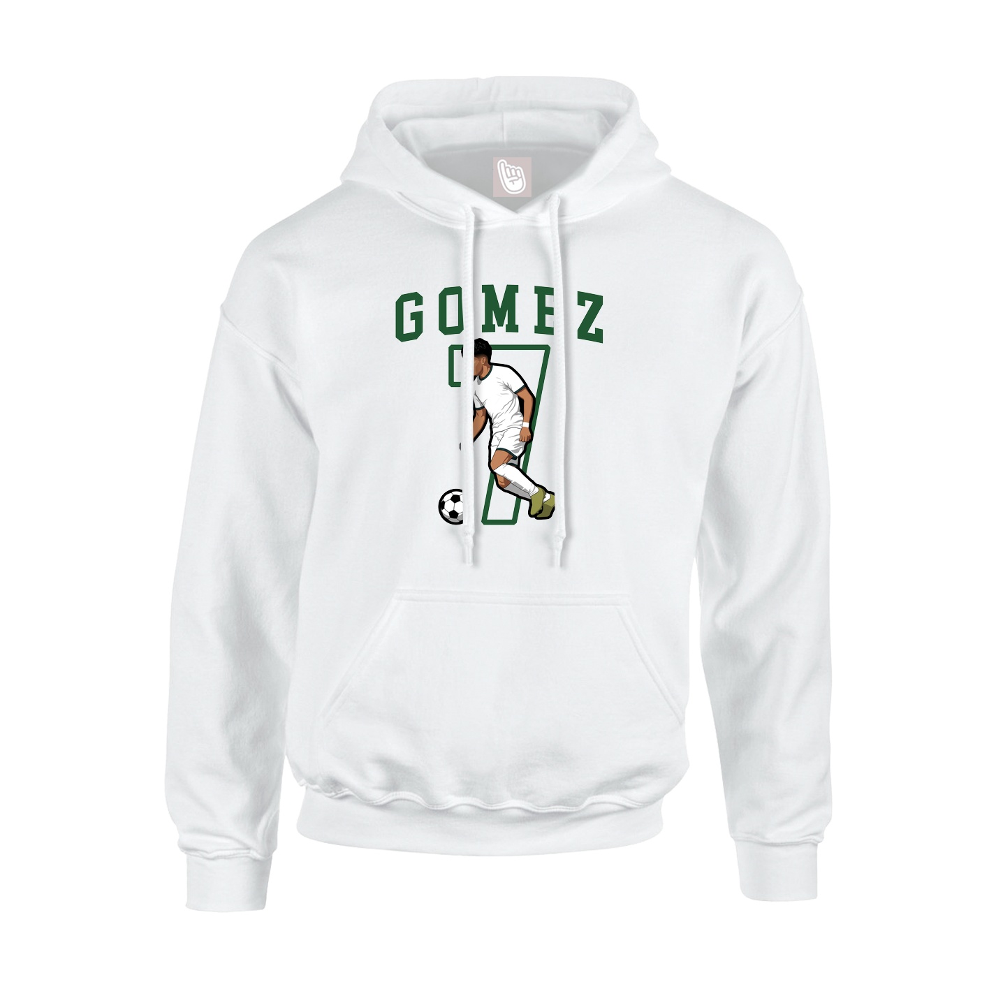 Youth Hoodie — Shirsey in White